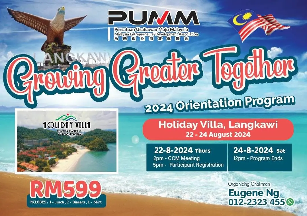 2024 Orientation Programme Growing Greater Together - Concert & Event in Langkawi