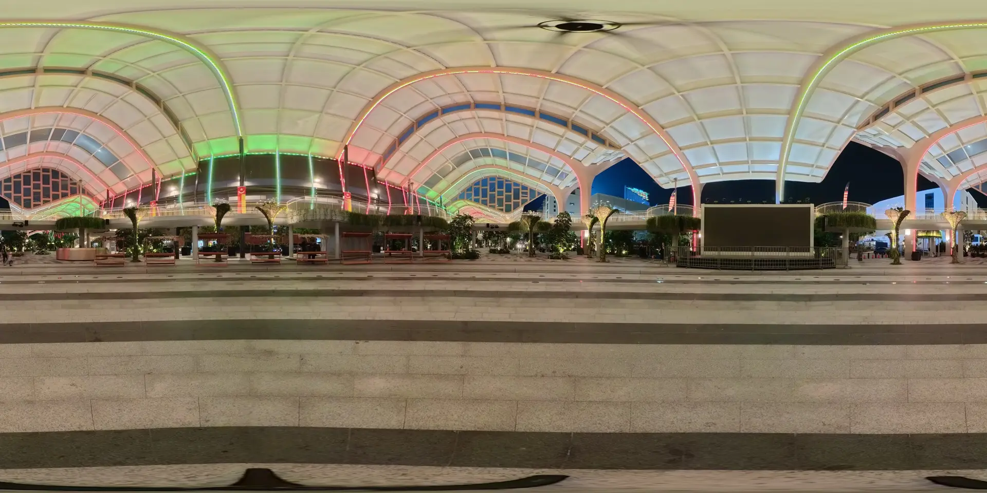 Central Walkway View 1
