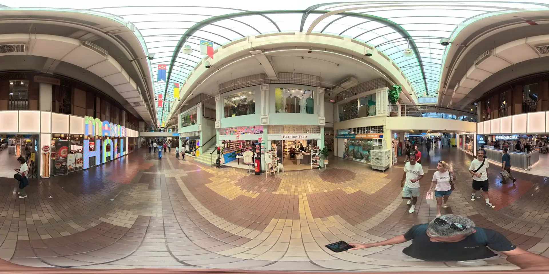 The center of ground floor