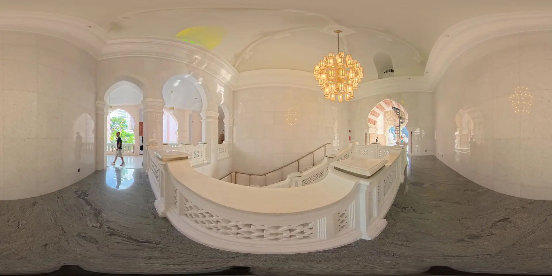 Main stairs