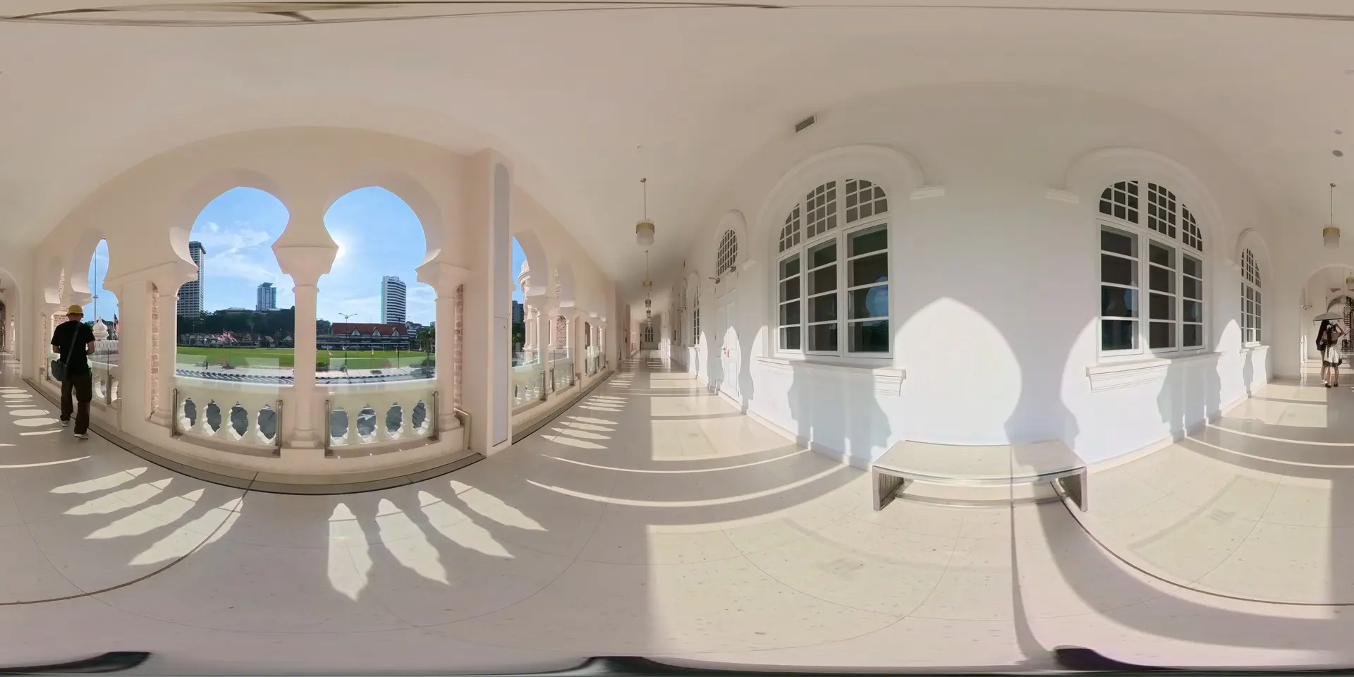 1st Floor balcony facing courtyard