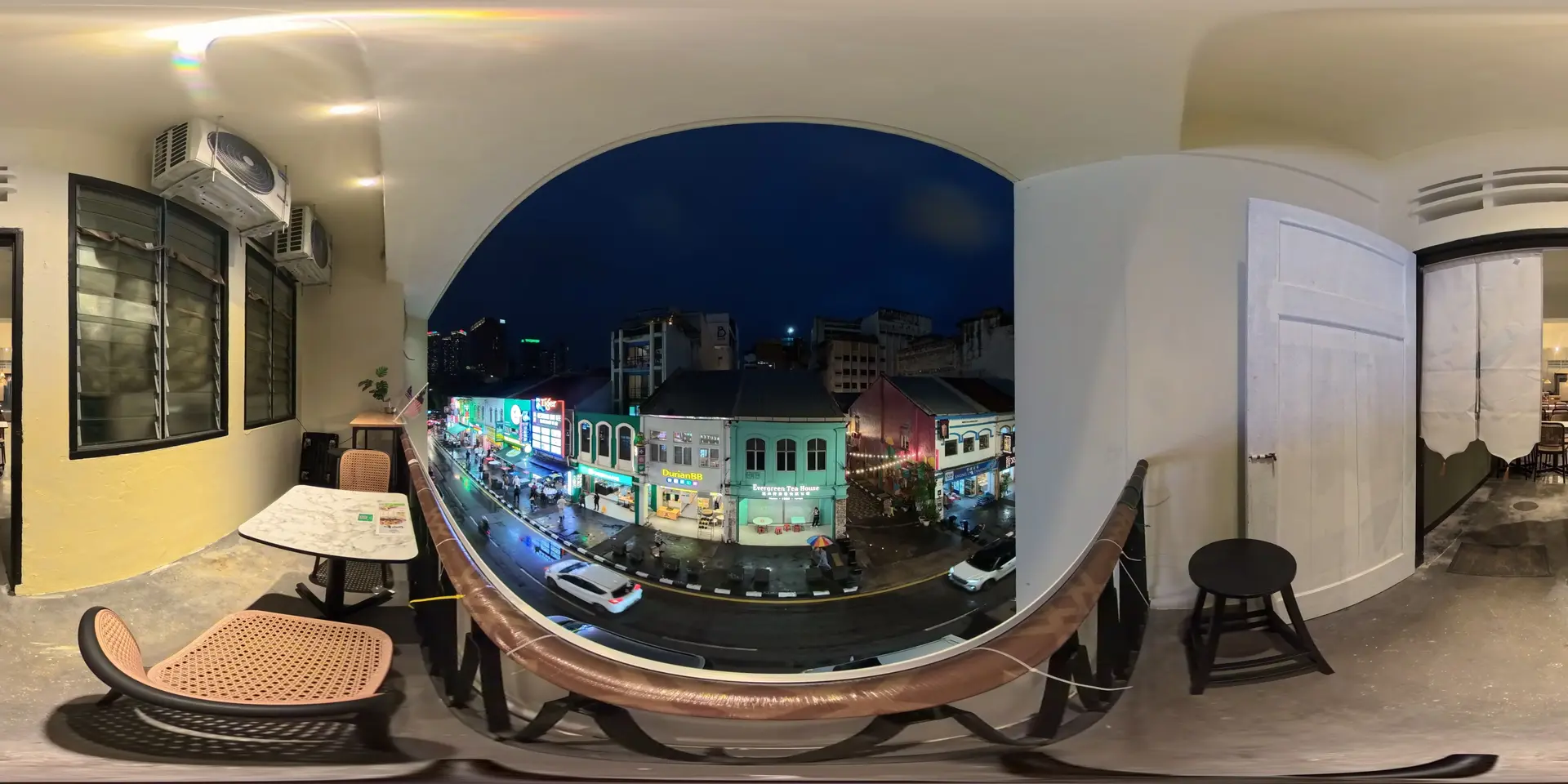 Balcony 1 - Overlooking Jalan Sultan