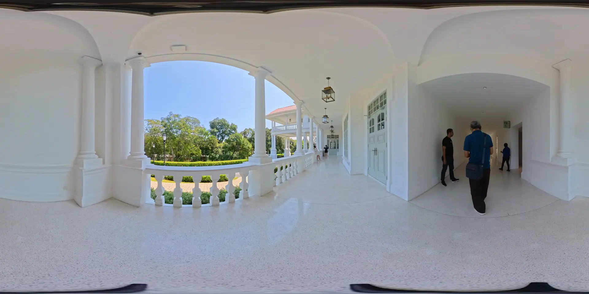 Ground floor balcony