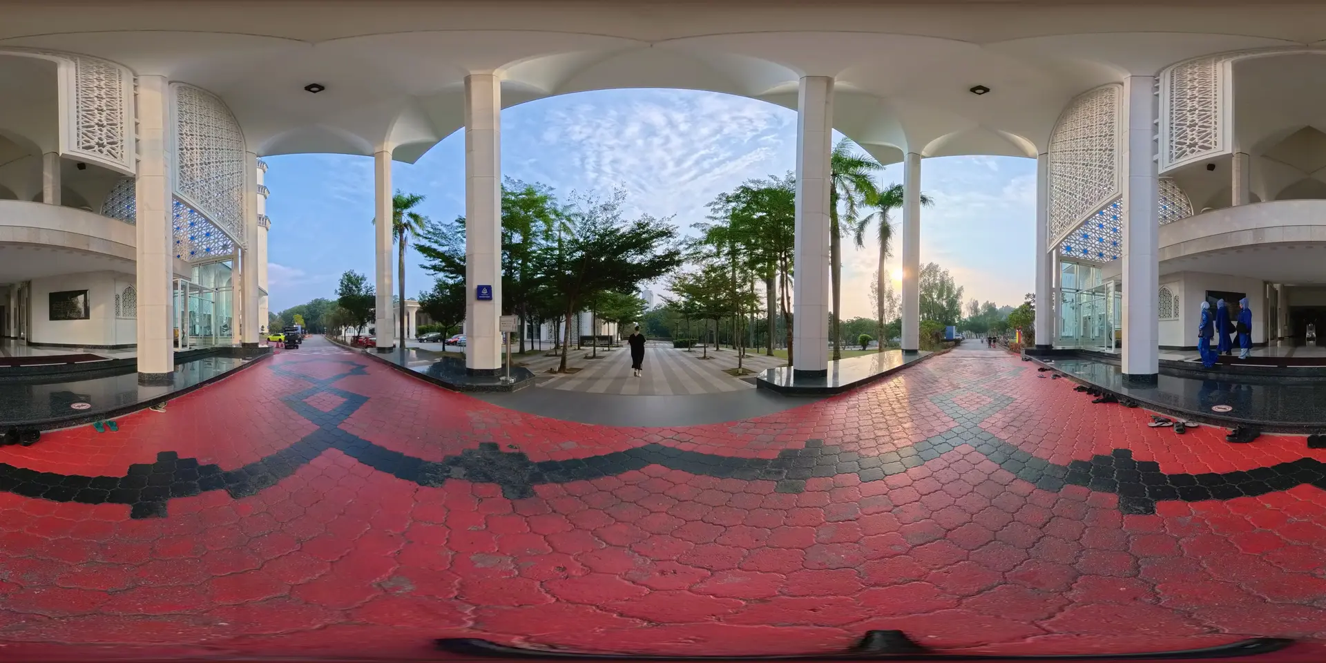 Covered Exterior Walkway