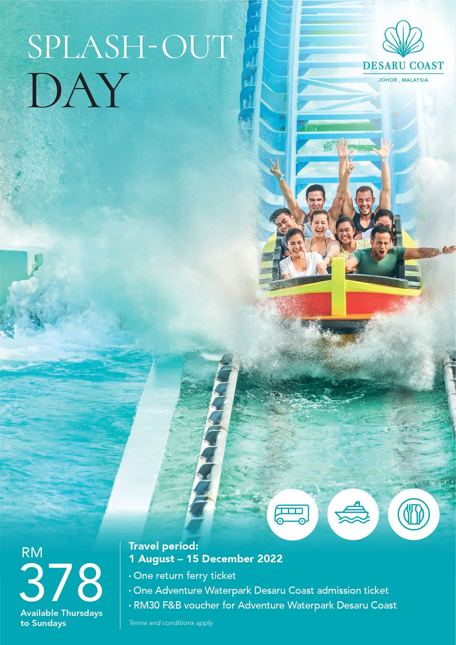 Adventure Waterpark Desaru Coast - Water & Amusement Park in Pengerang