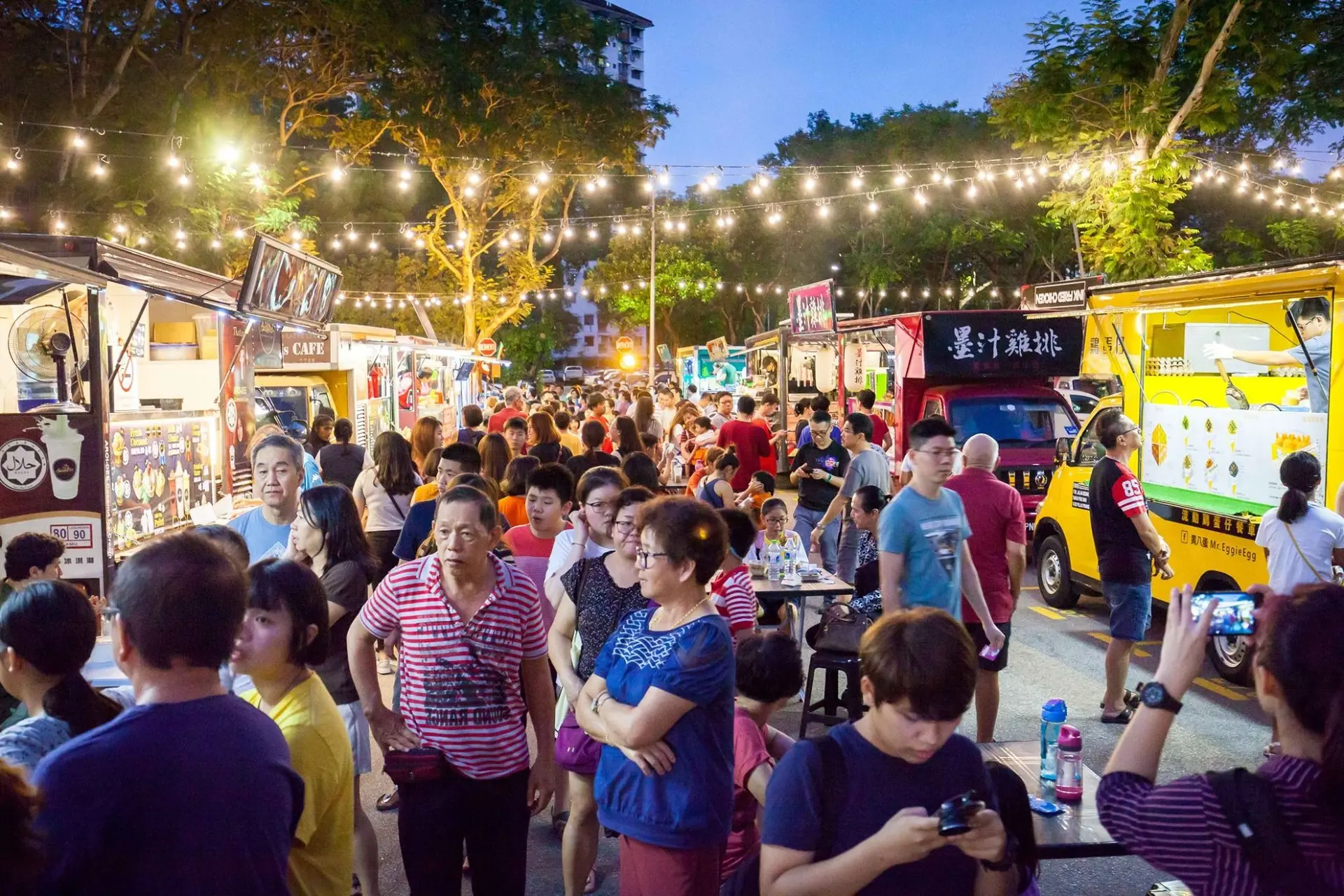 Batu Lanchang at Food Truck Party - Local Food in Penang