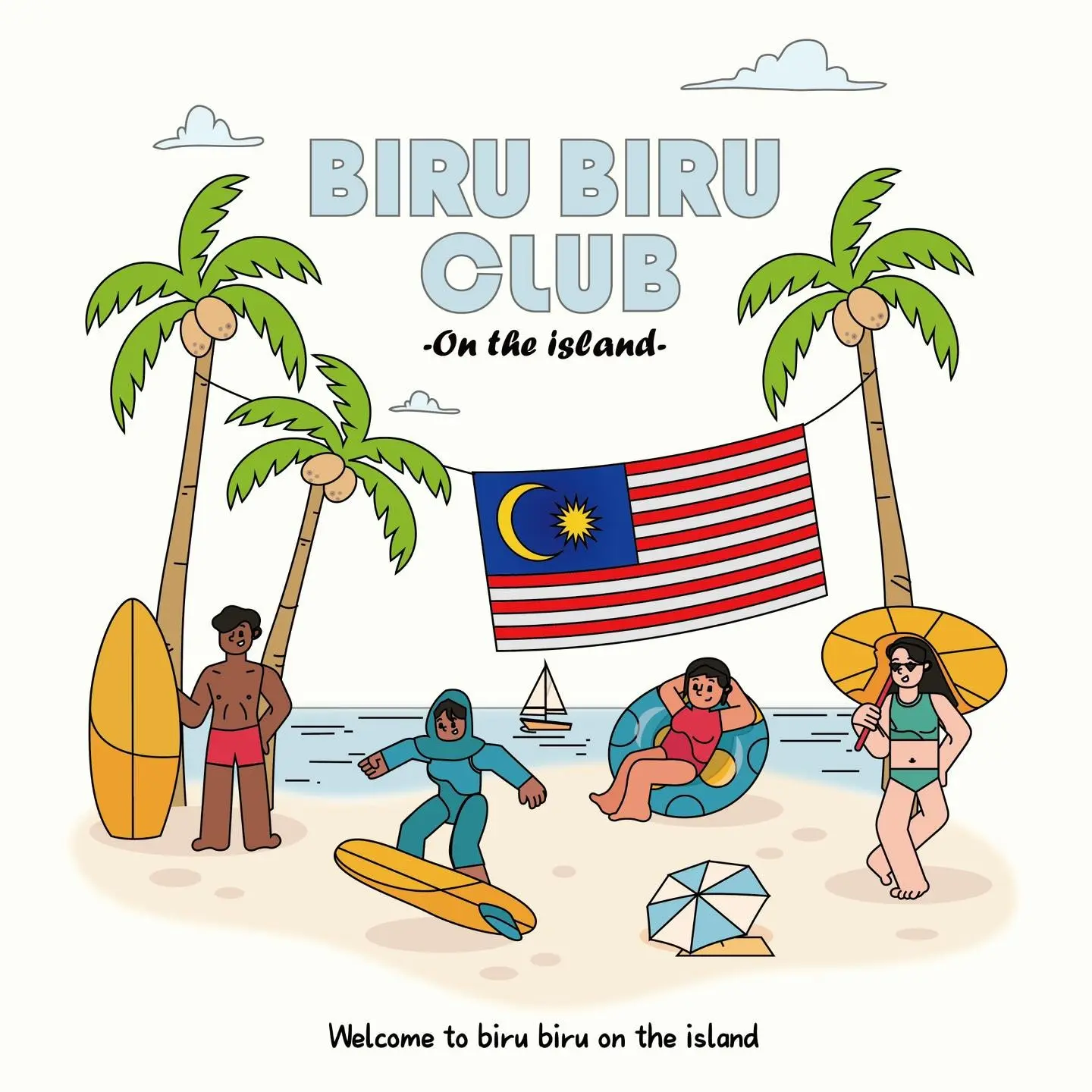 Biru Biru By The Island - Cafe in Tanjung Bungah