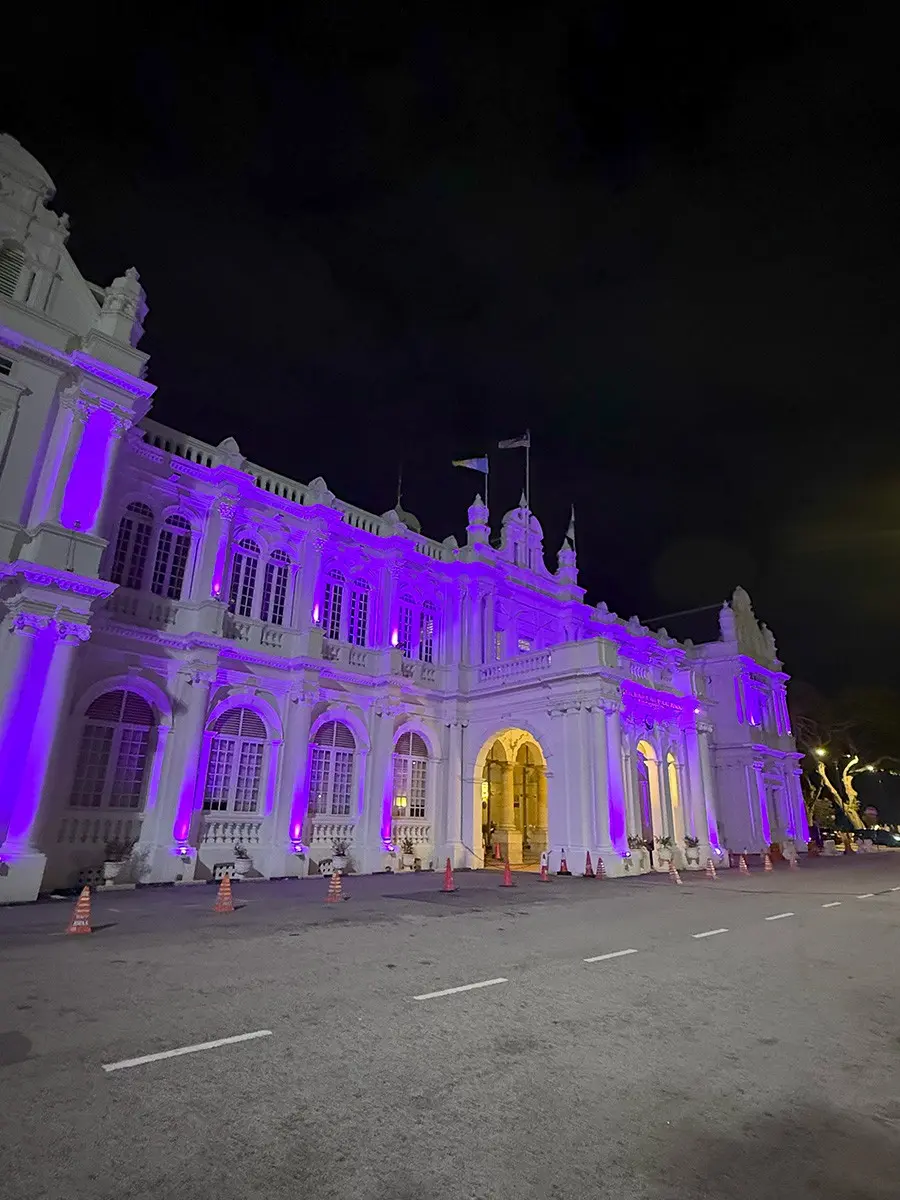 Penang City Hall - Landmark in Penang