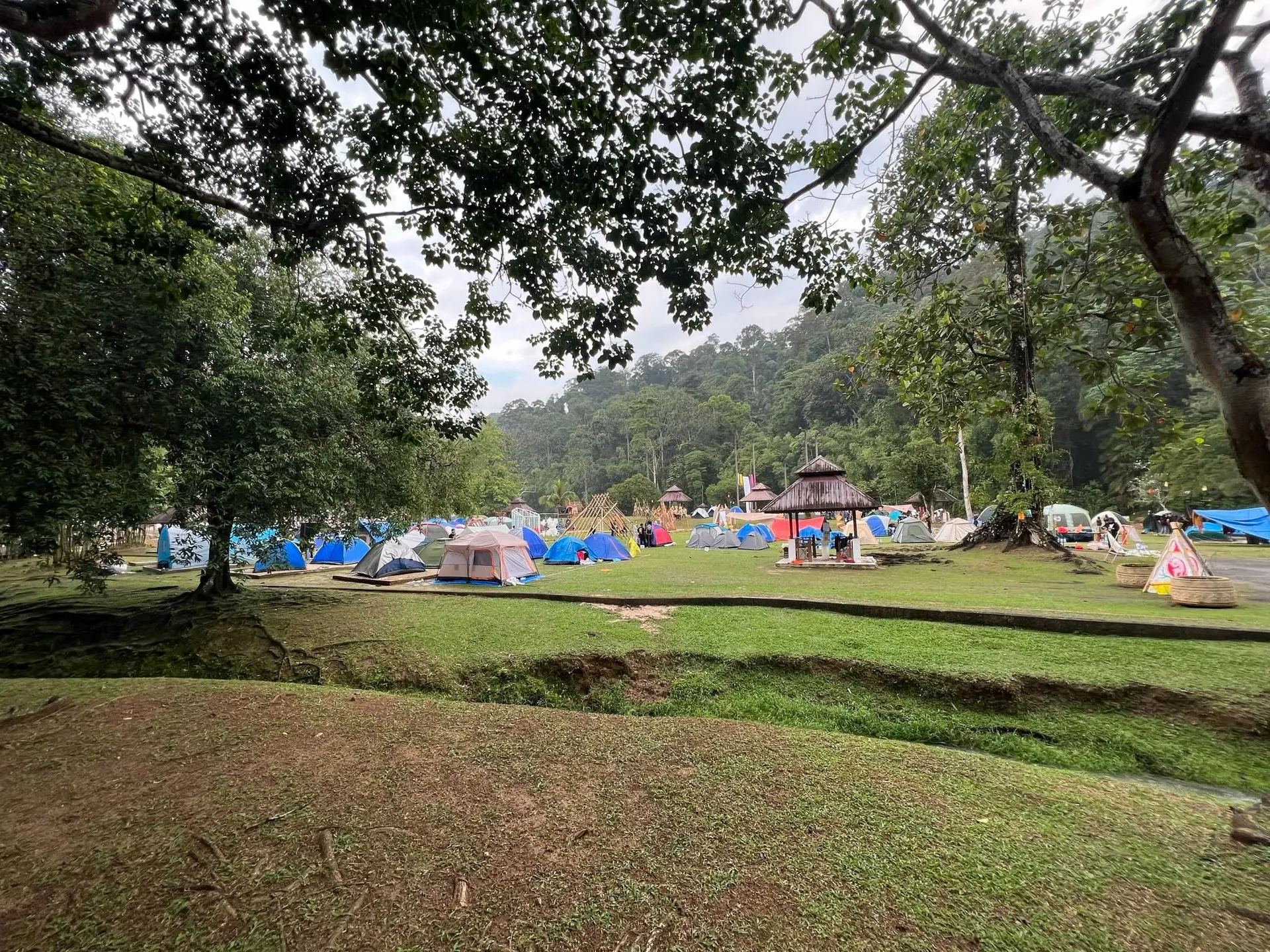 Commonwealth Forest Park Falls - Campsite in Rawang