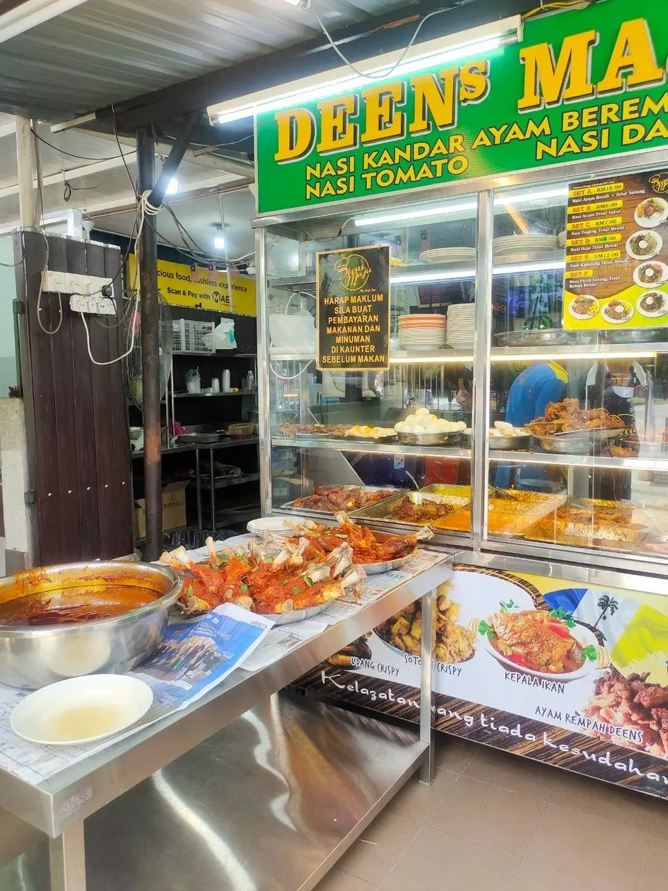 Deens Maju Nasi Kandar - Local Food in George Town