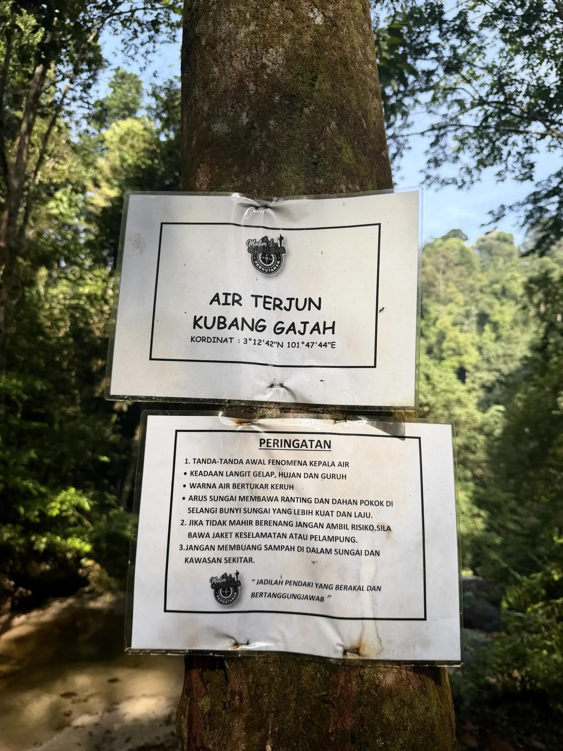Jeram Kubang Gajah (Sofea Jane Waterfall) - Waterfall in Ampang