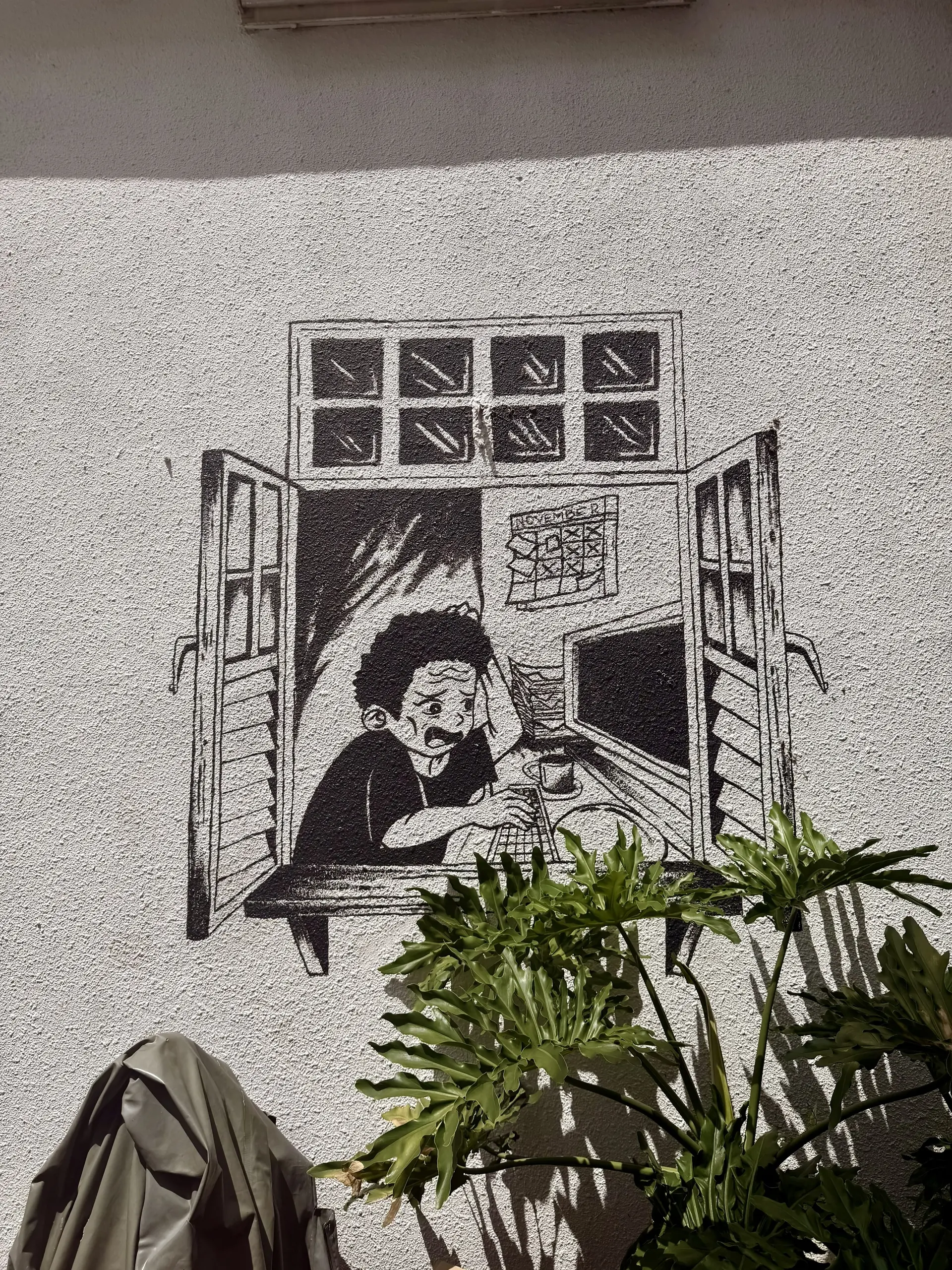 Street Art in Central Market Back Alley