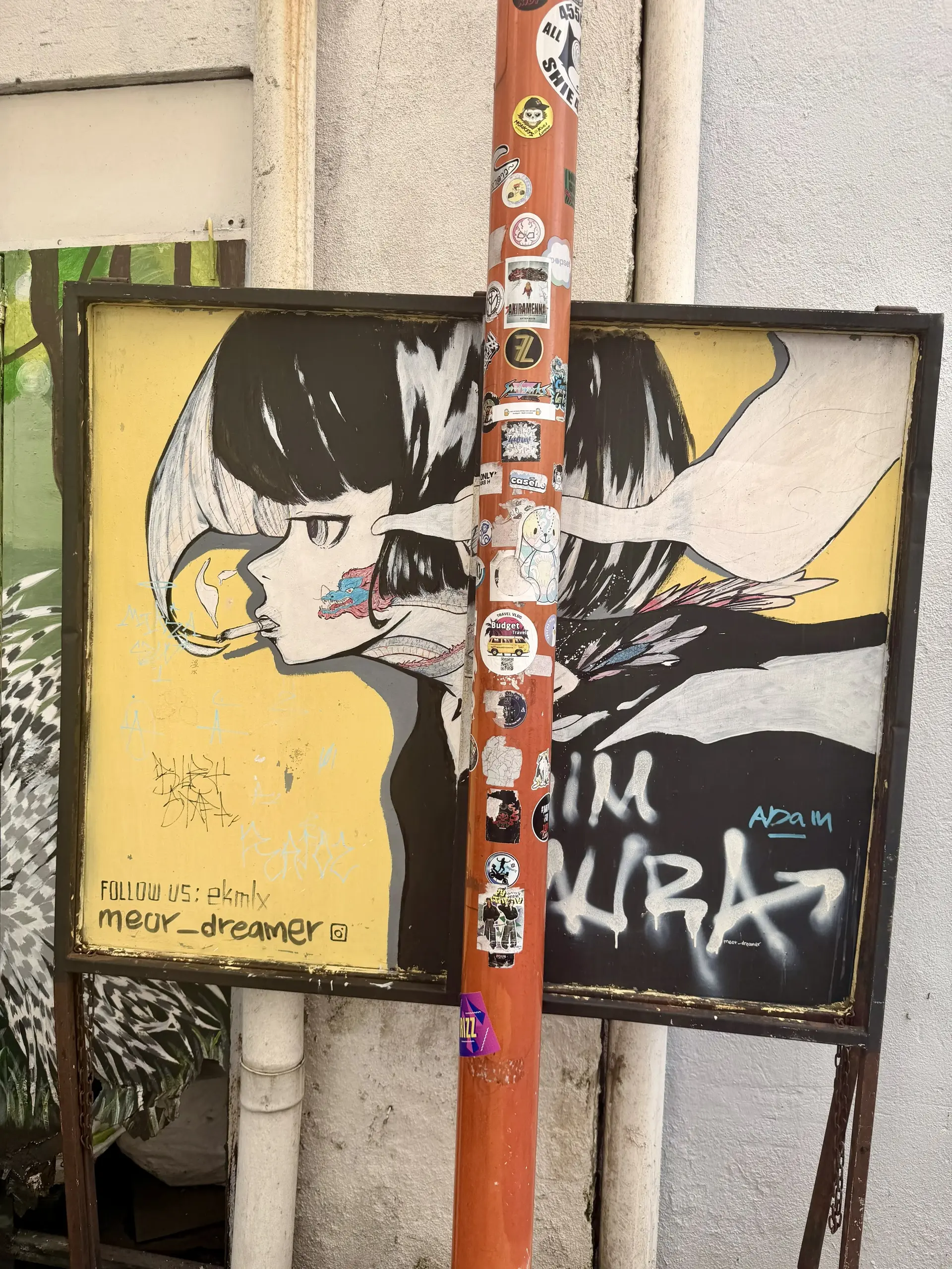 Street Art in Central Market Back Alley