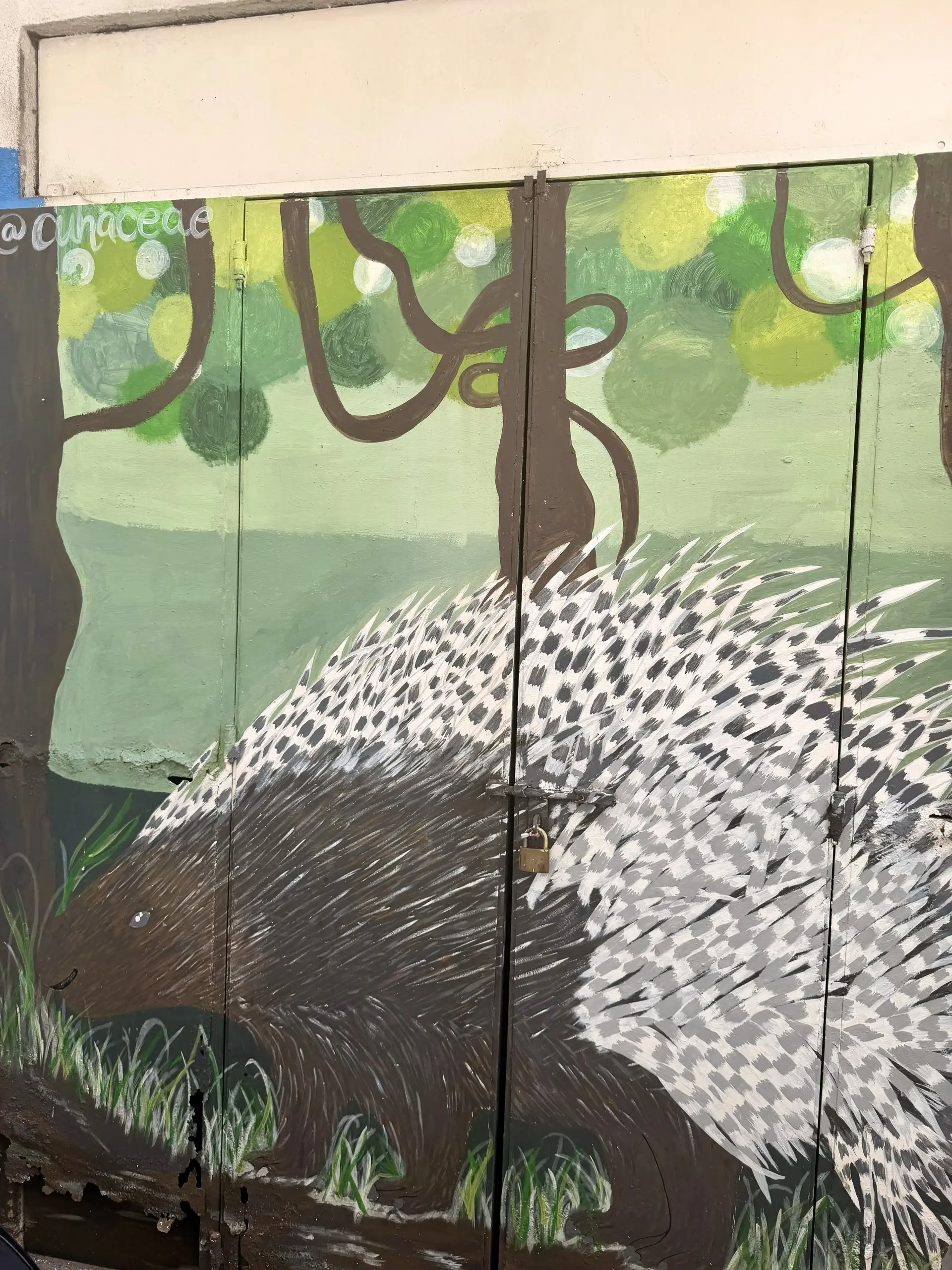 Street Art in Central Market Back Alley