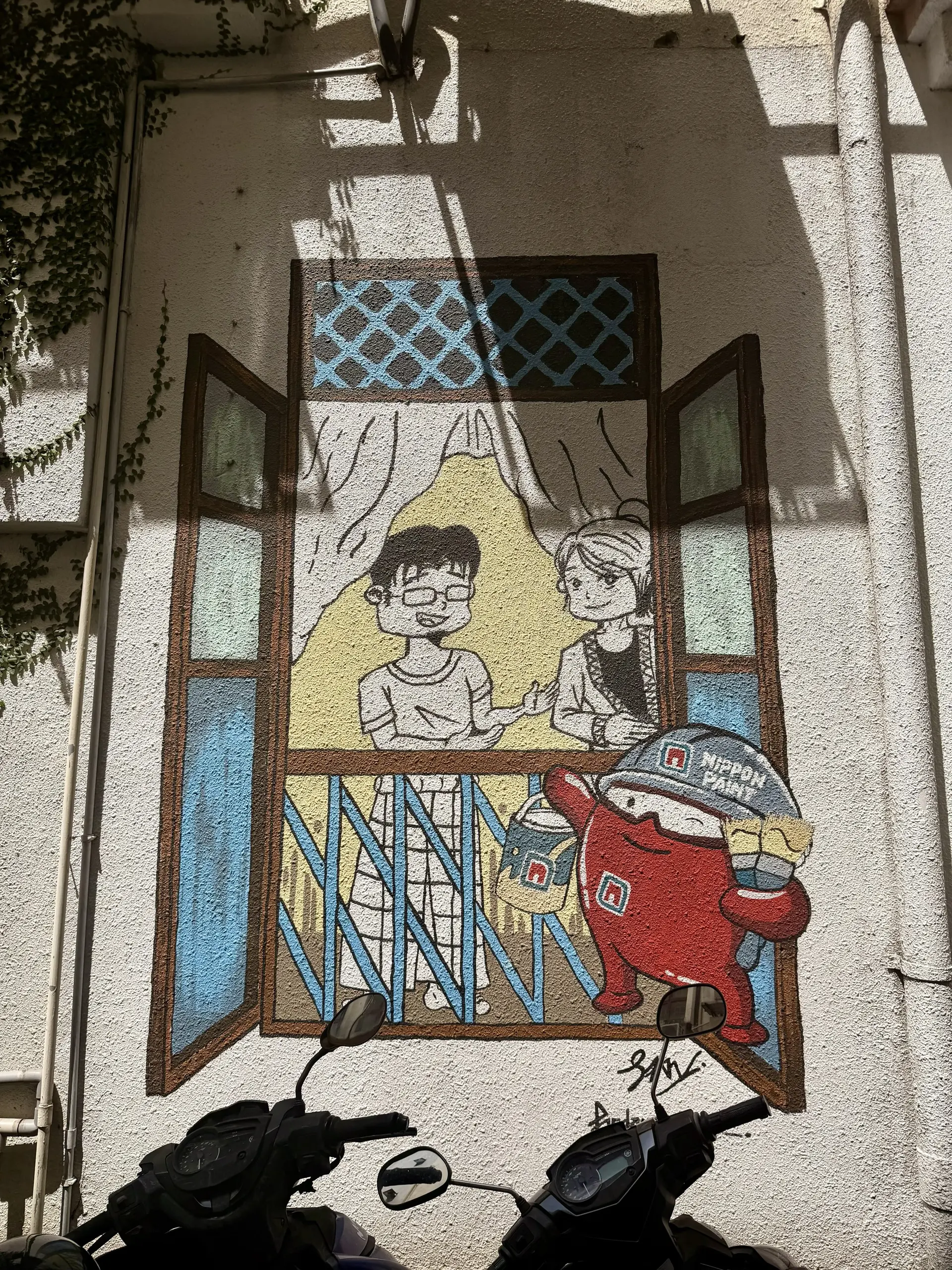 Street Art in Central Market Back Alley
