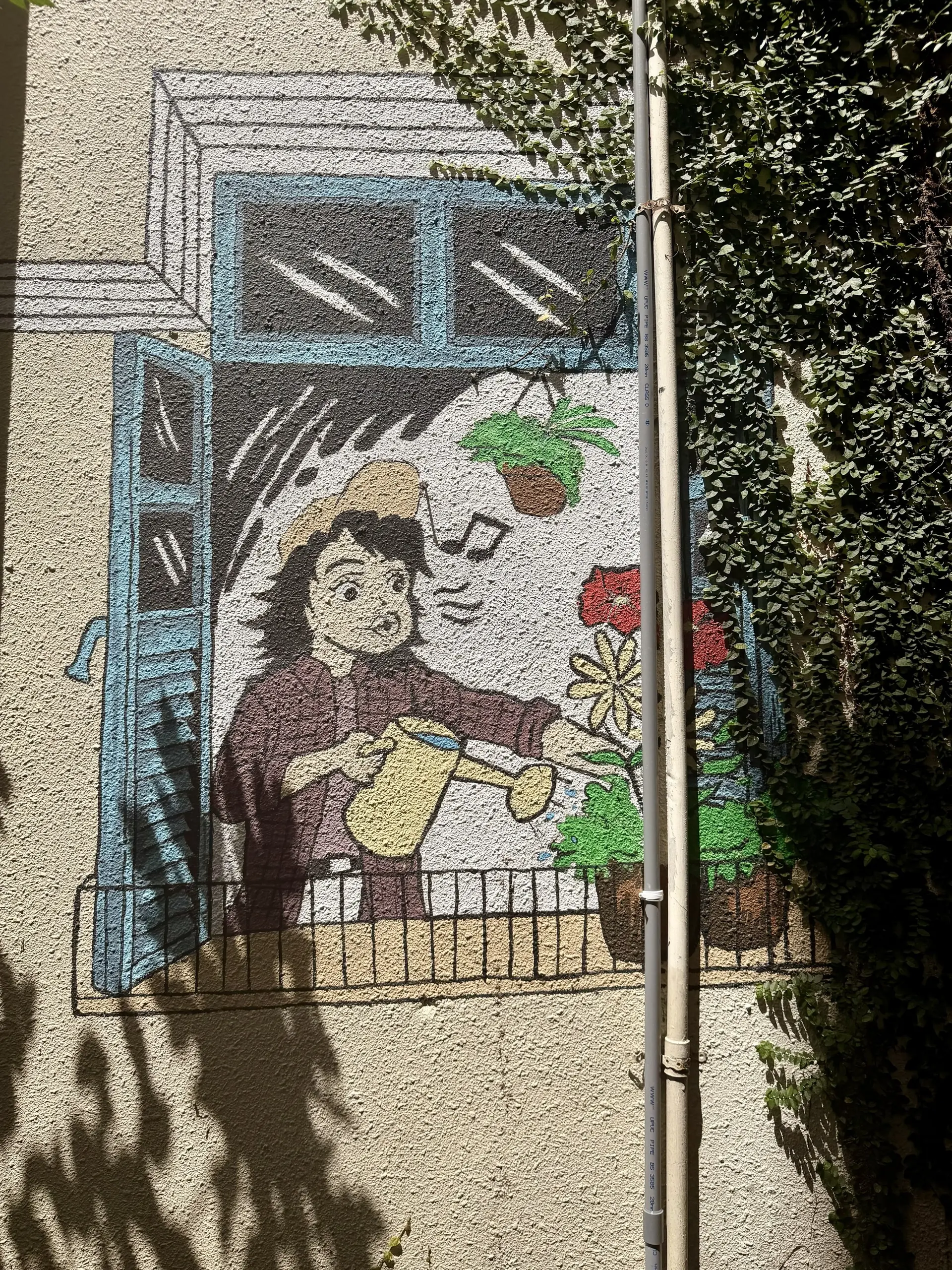 Street Art in Central Market Back Alley