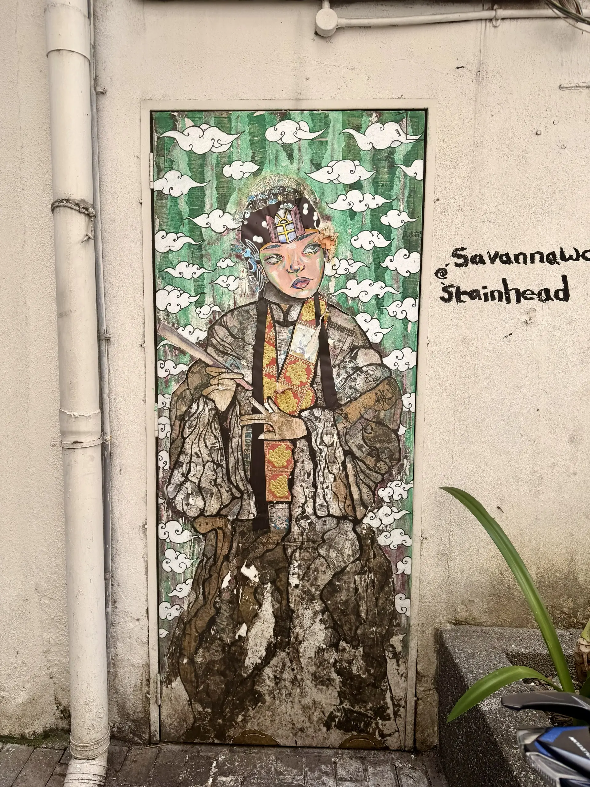 Street Art in Central Market Back Alley
