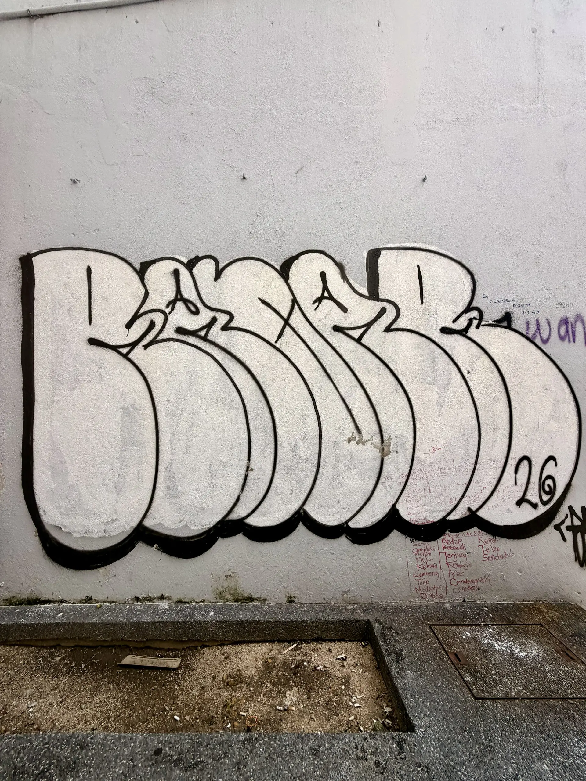 Street Art in Central Market Back Alley