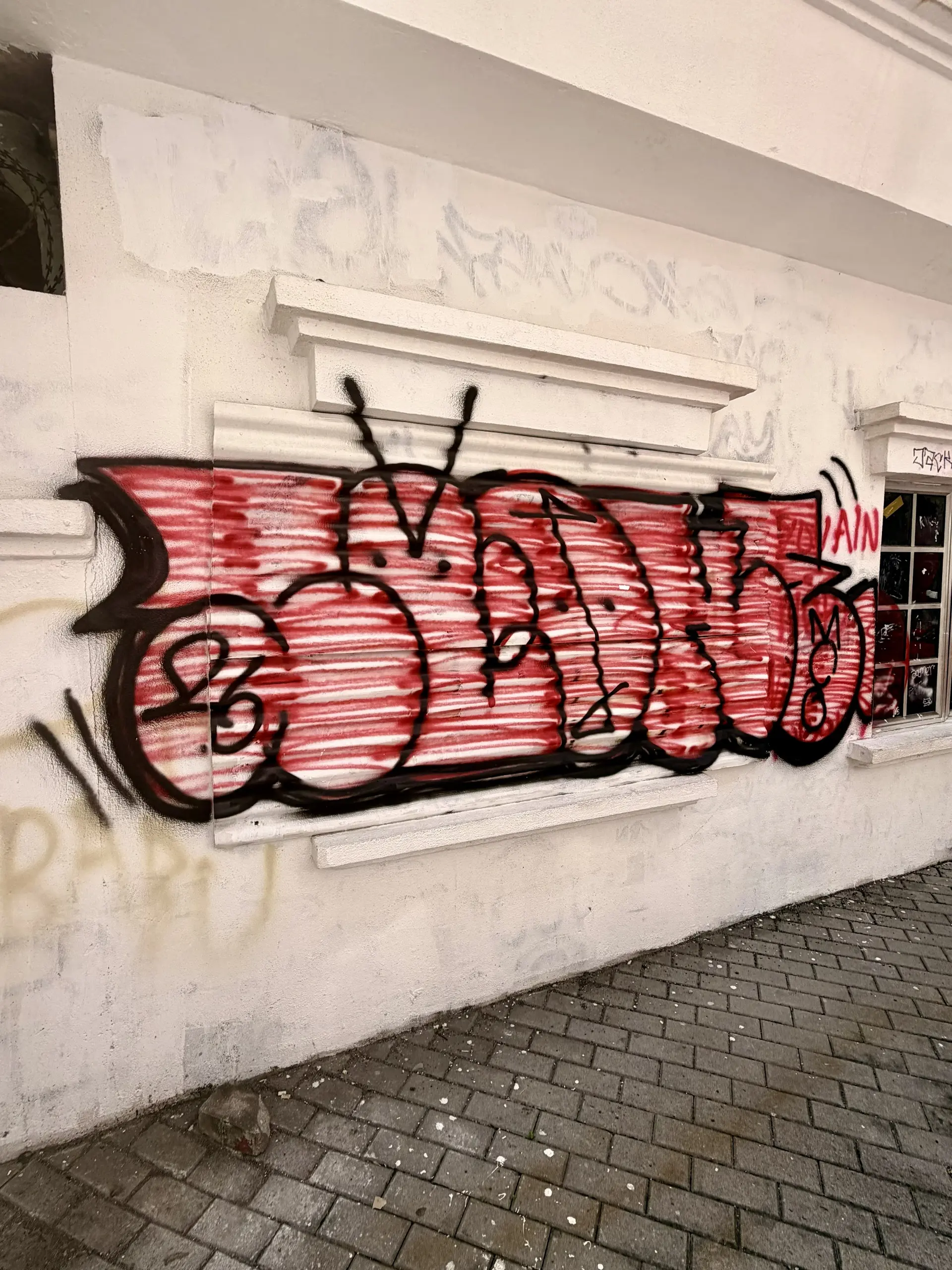 Street Art in Central Market Back Alley