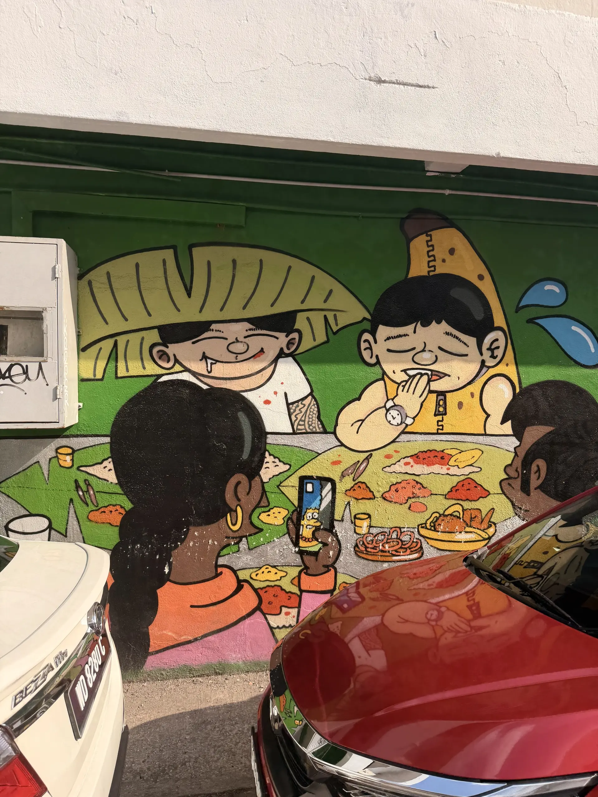 Street Arts at Jalan Telawi - Street Art in Kuala Lumpur