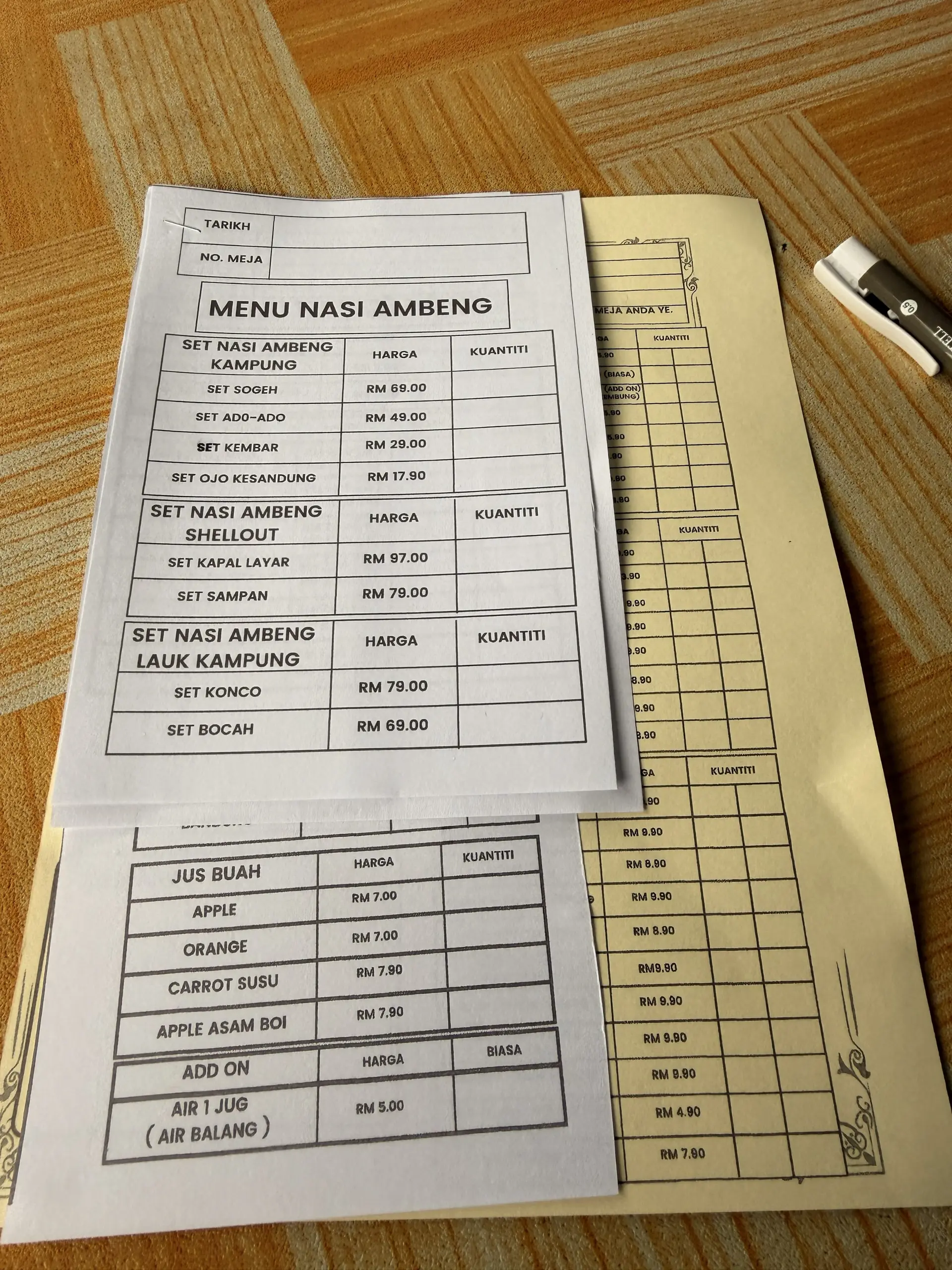 D'Wajan Klasik - Local Food in Sekinchan