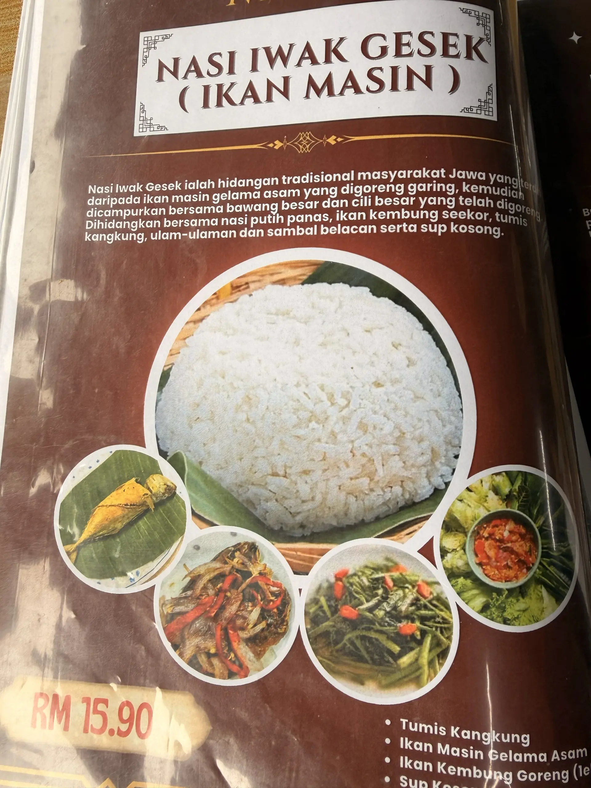 D'Wajan Klasik - Local Food in Sekinchan