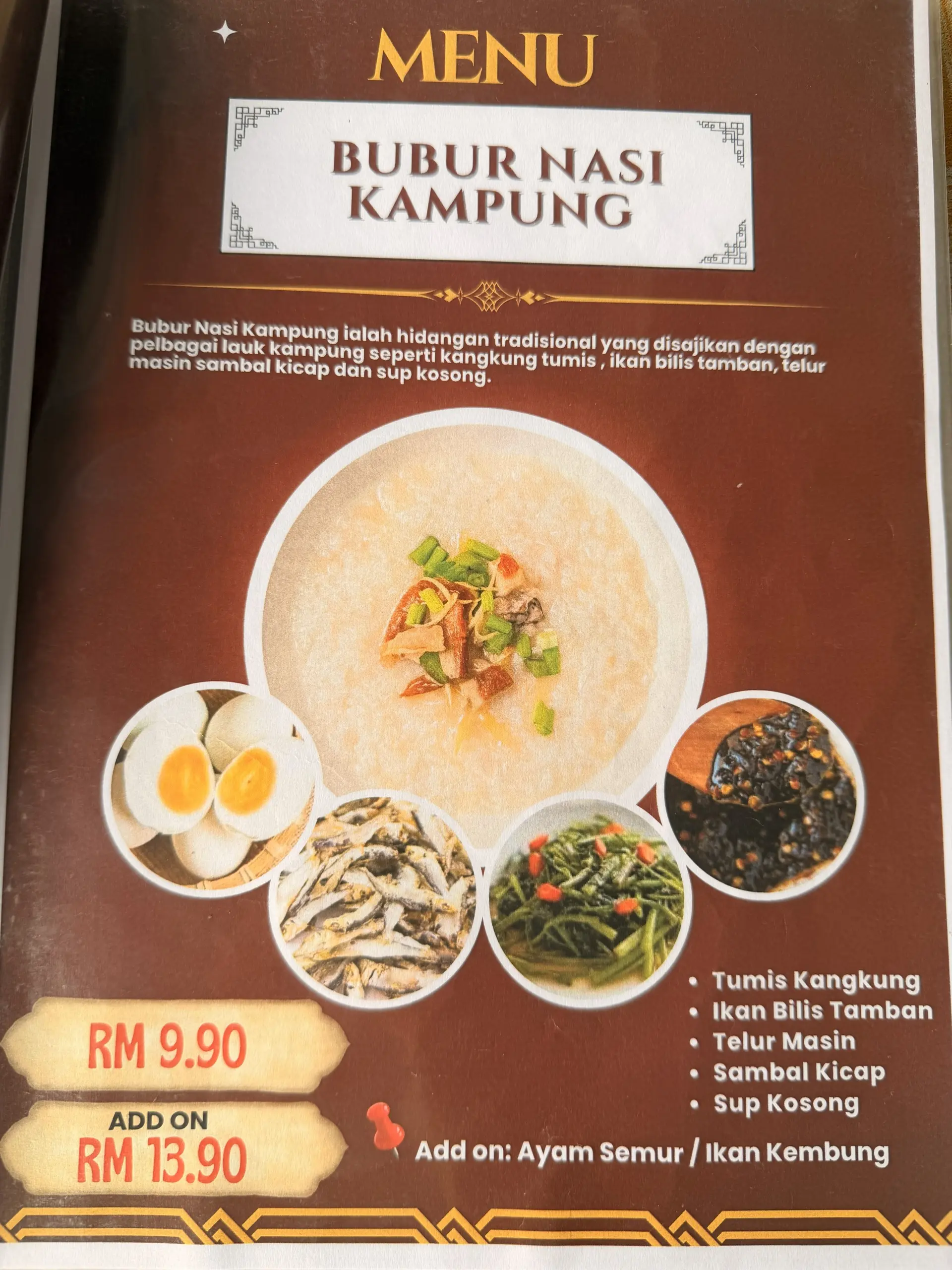 D'Wajan Klasik - Local Food in Sekinchan