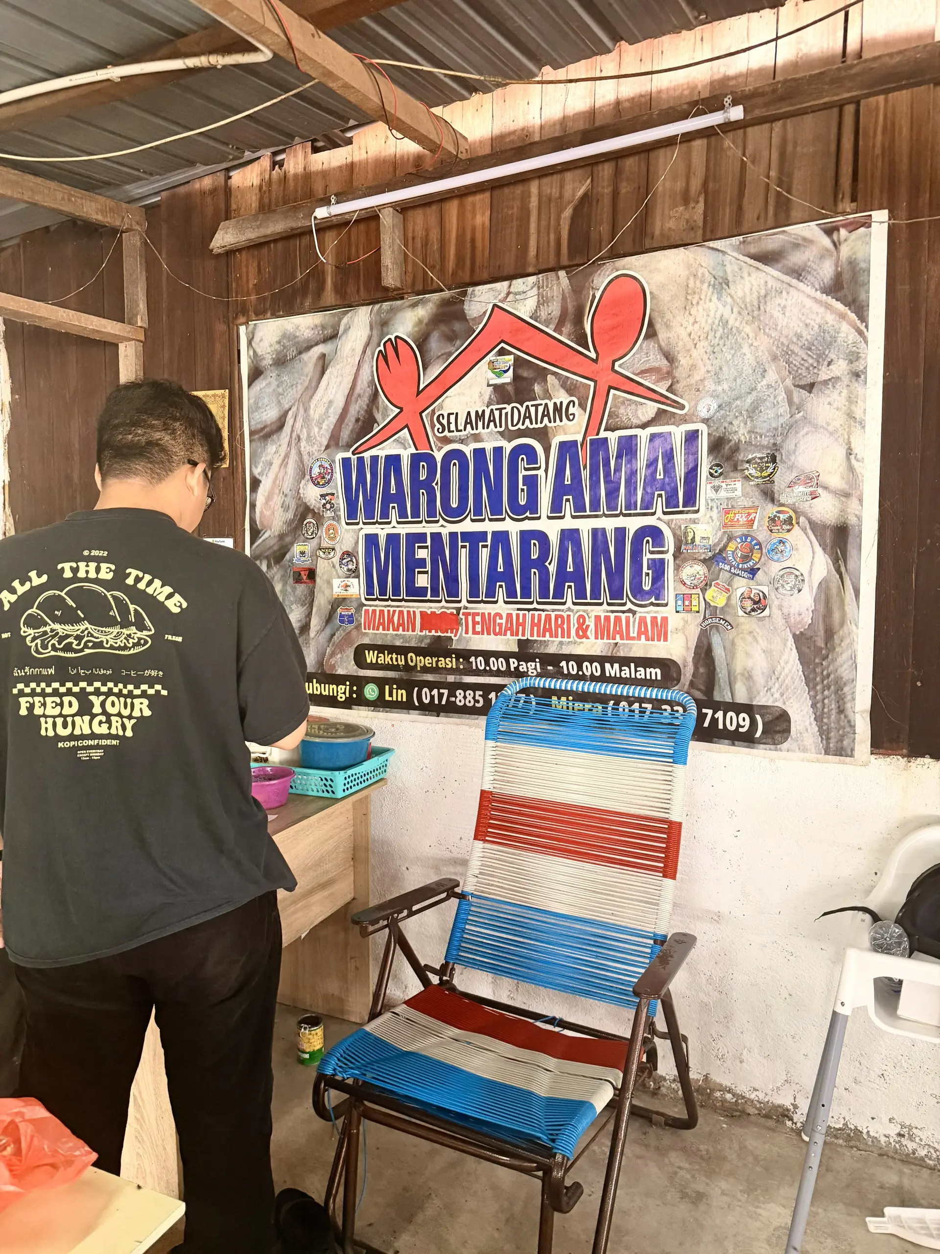 Warong Amai Mentarang - Local Food in Sekinchan