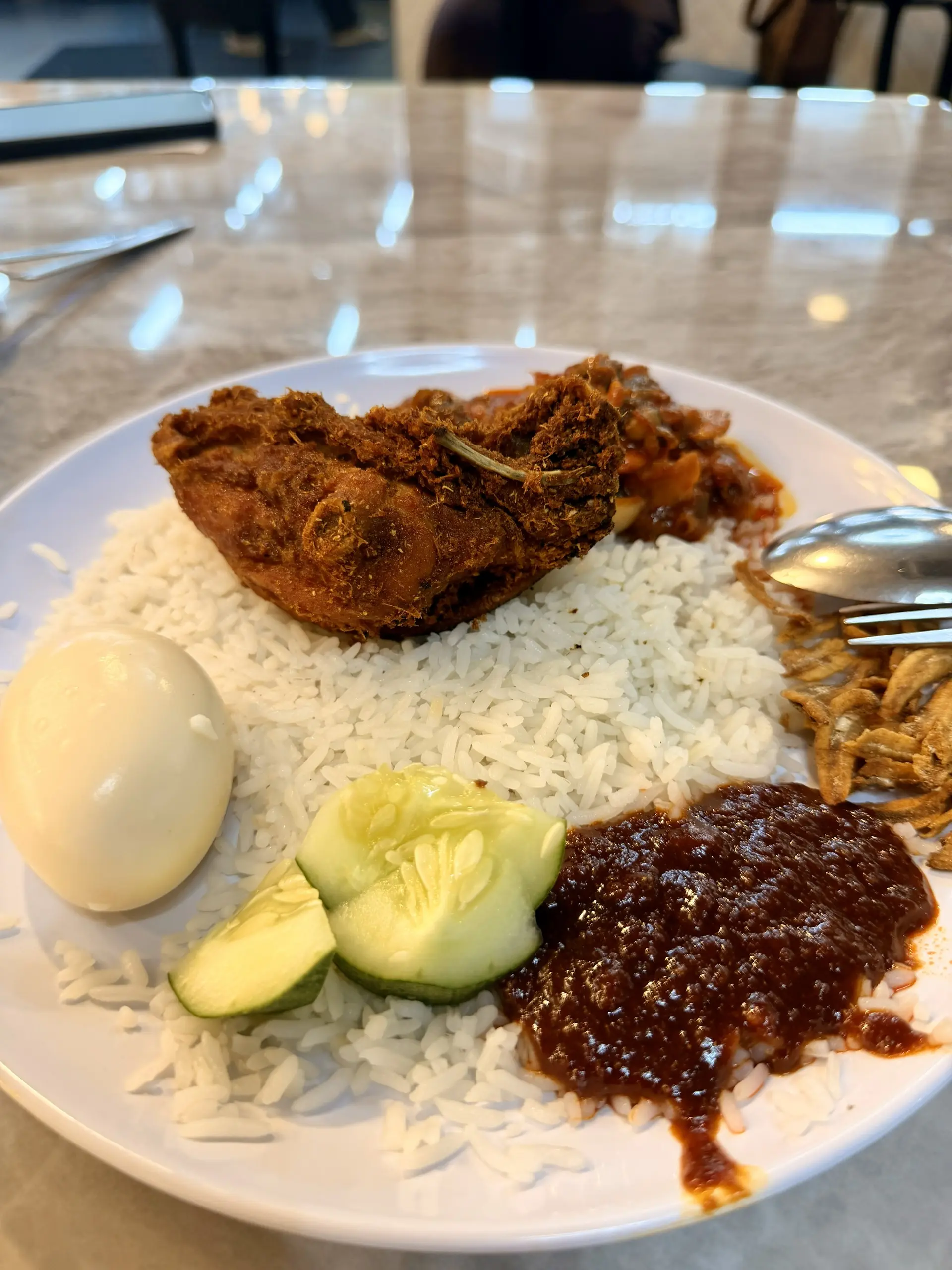 Nasi Lemak Wanjo - Local Food in Kuala Lumpur