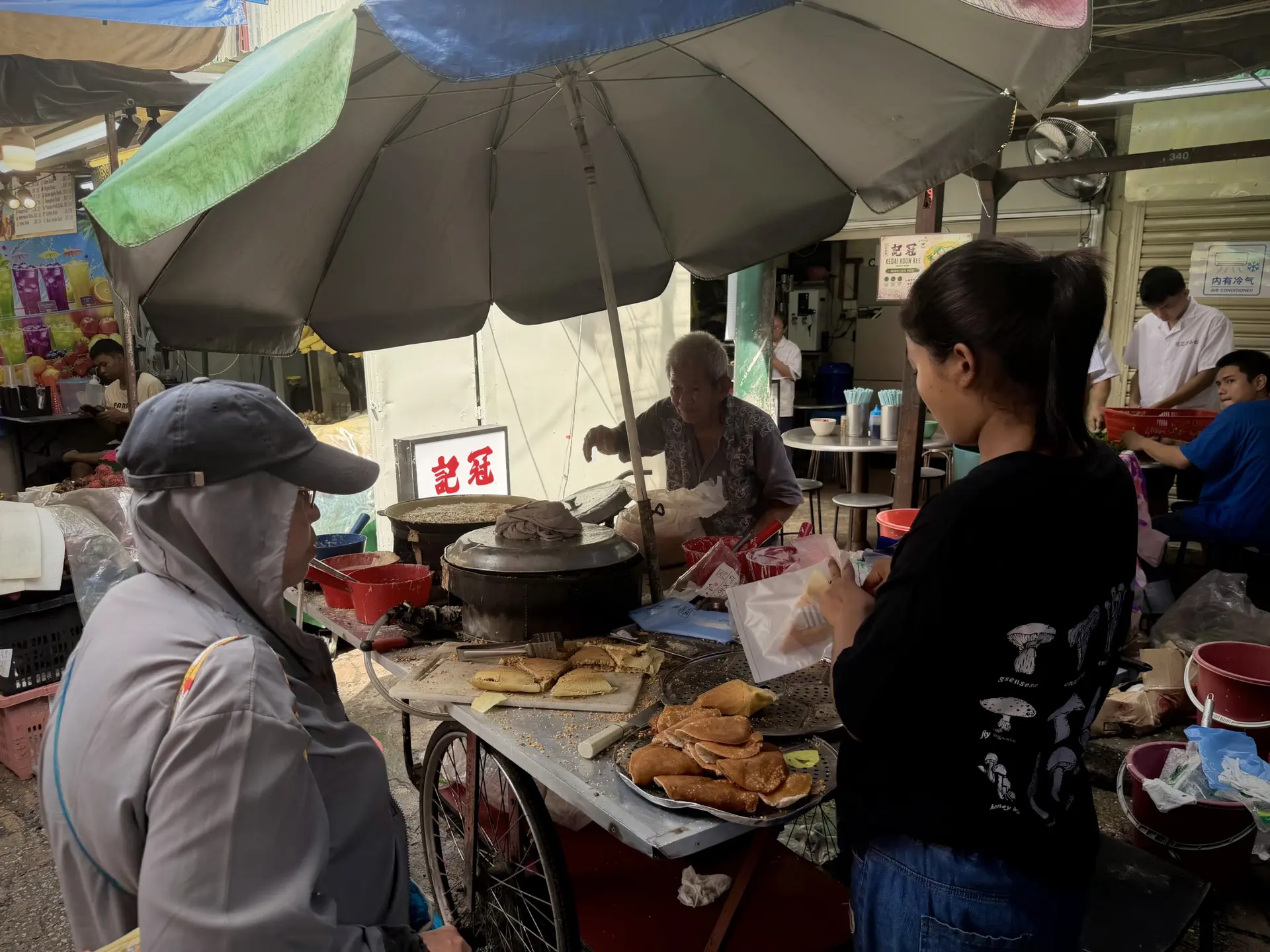 Petaling Street Apeks Apam - Local Food in Kuala Lumpur