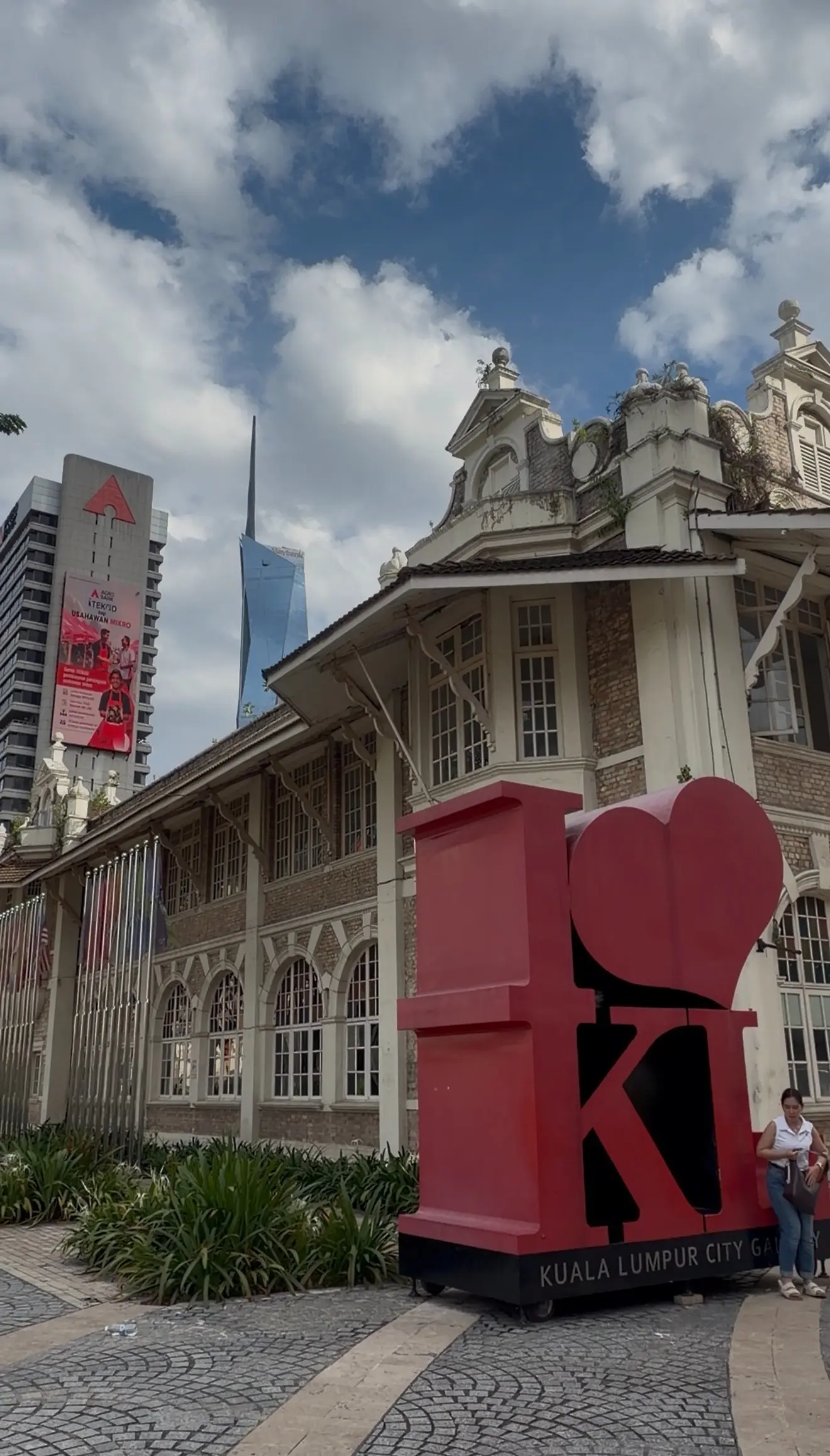I Love KL Statue - Landmark in Kuala Lumpur