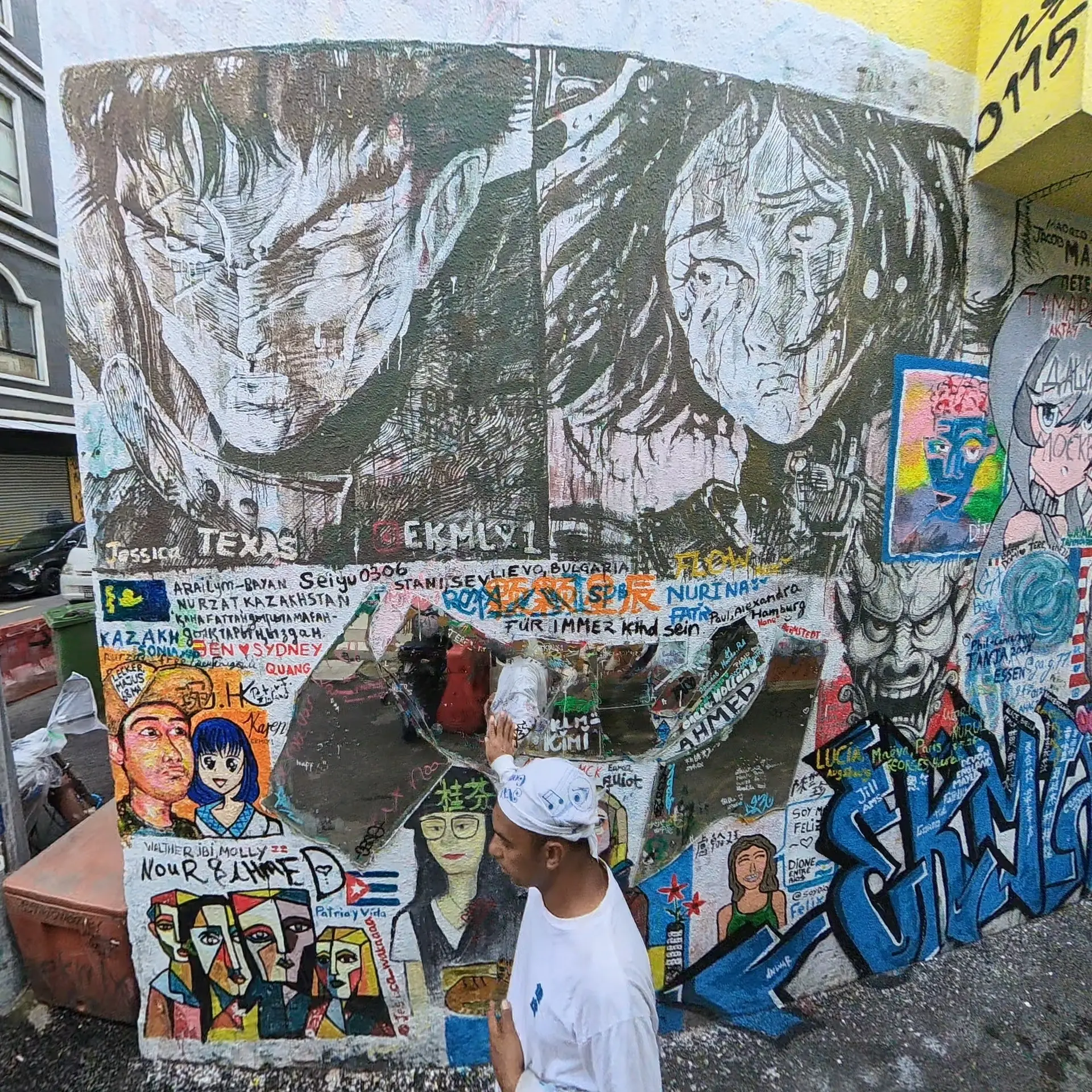 Lorong Pangung Street Art