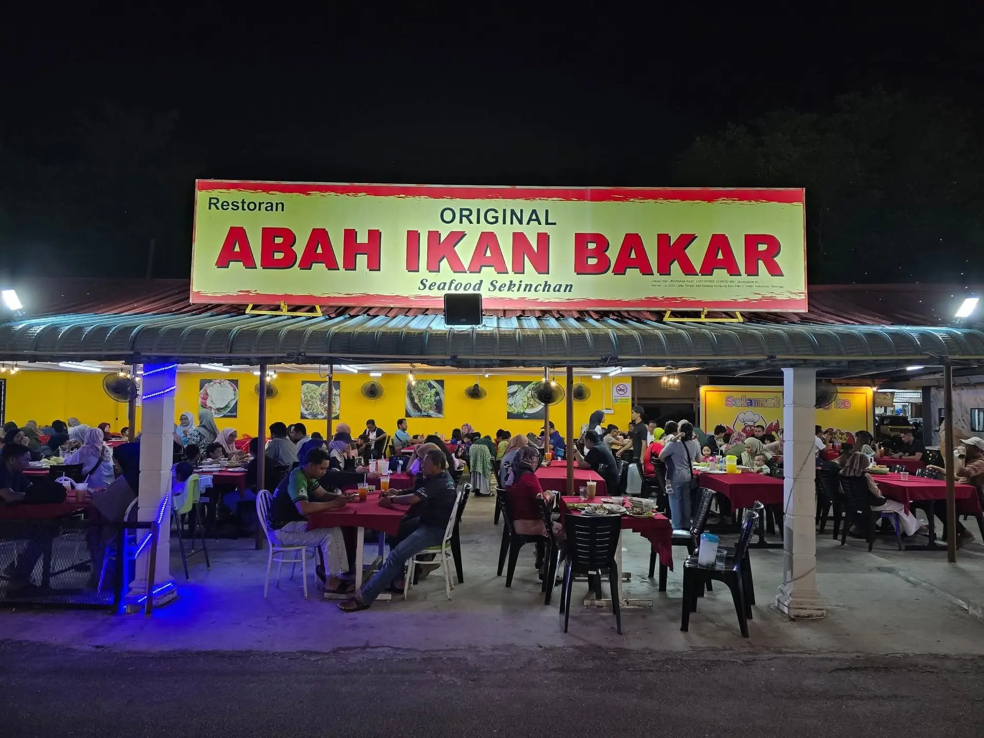 Abah Ikan Bakar - Local Food in Sekinchan
