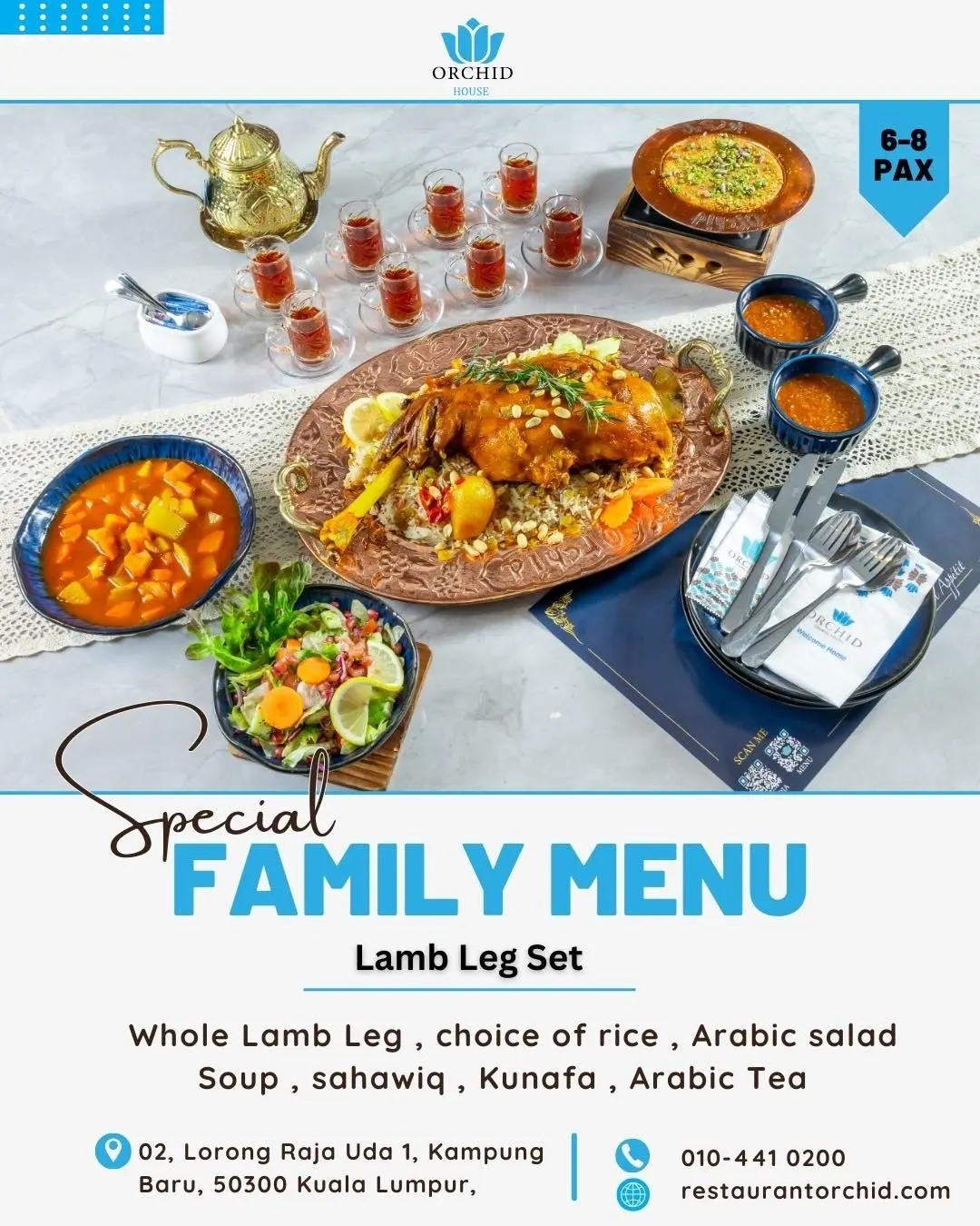 Orchid House Kampung Baru - Specialty Food in Kuala Lumpur