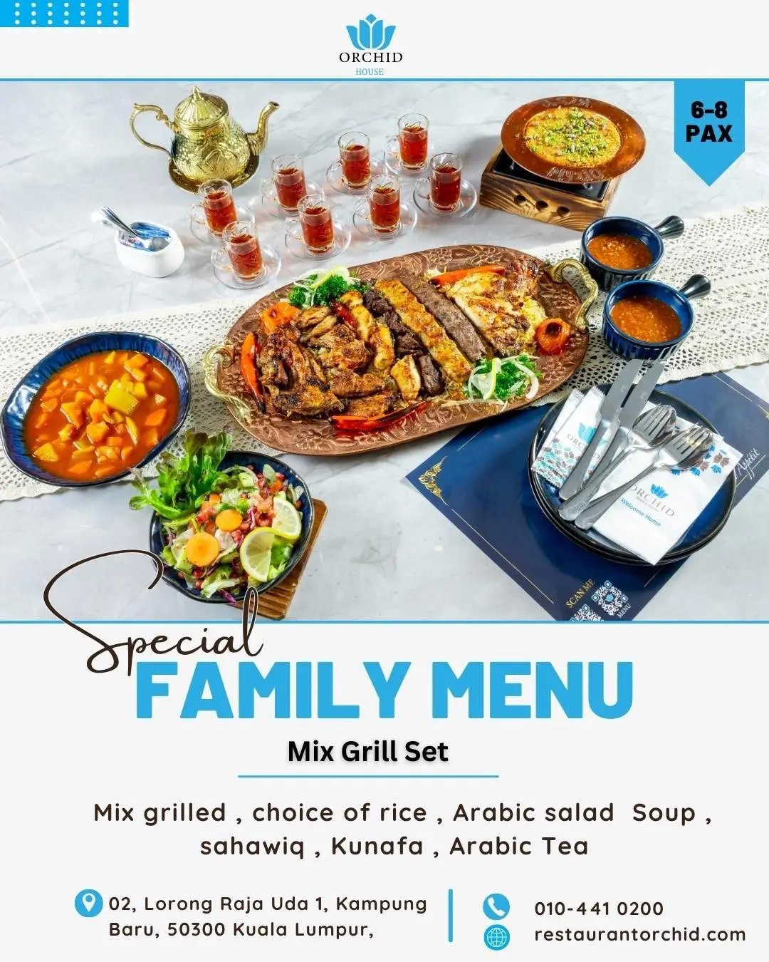Orchid House Kampung Baru - Specialty Food in Kuala Lumpur