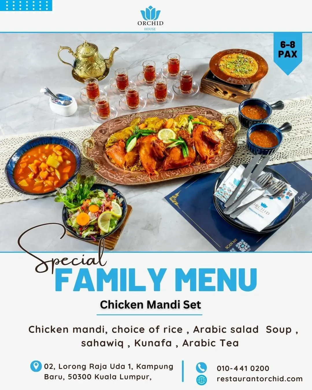 Orchid House Kampung Baru - Specialty Food in Kuala Lumpur