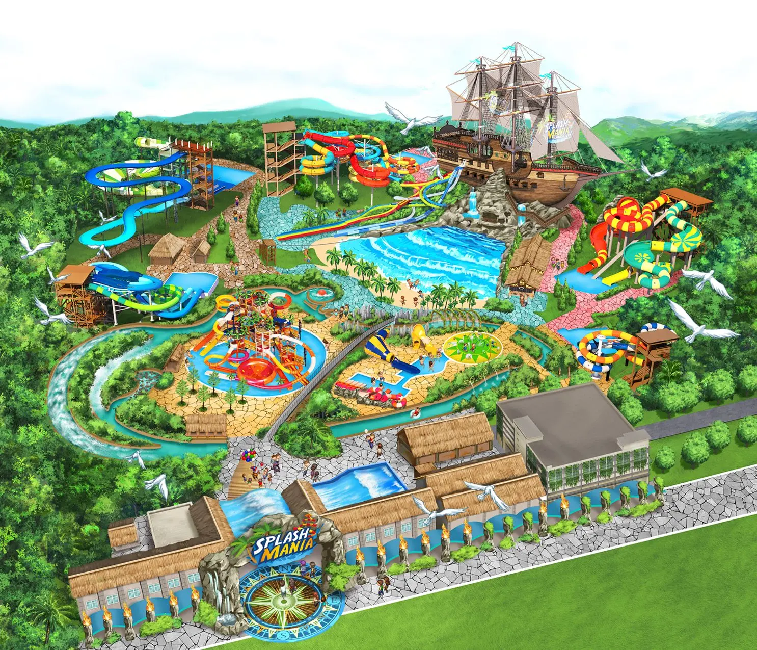 SplashMania @ Gamuda Cove - Water & Amusement Park in Dengkil