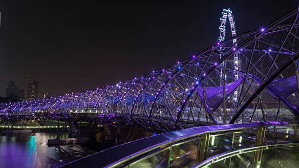 Helix Bridge - Bridge & Cable Car in Singapore