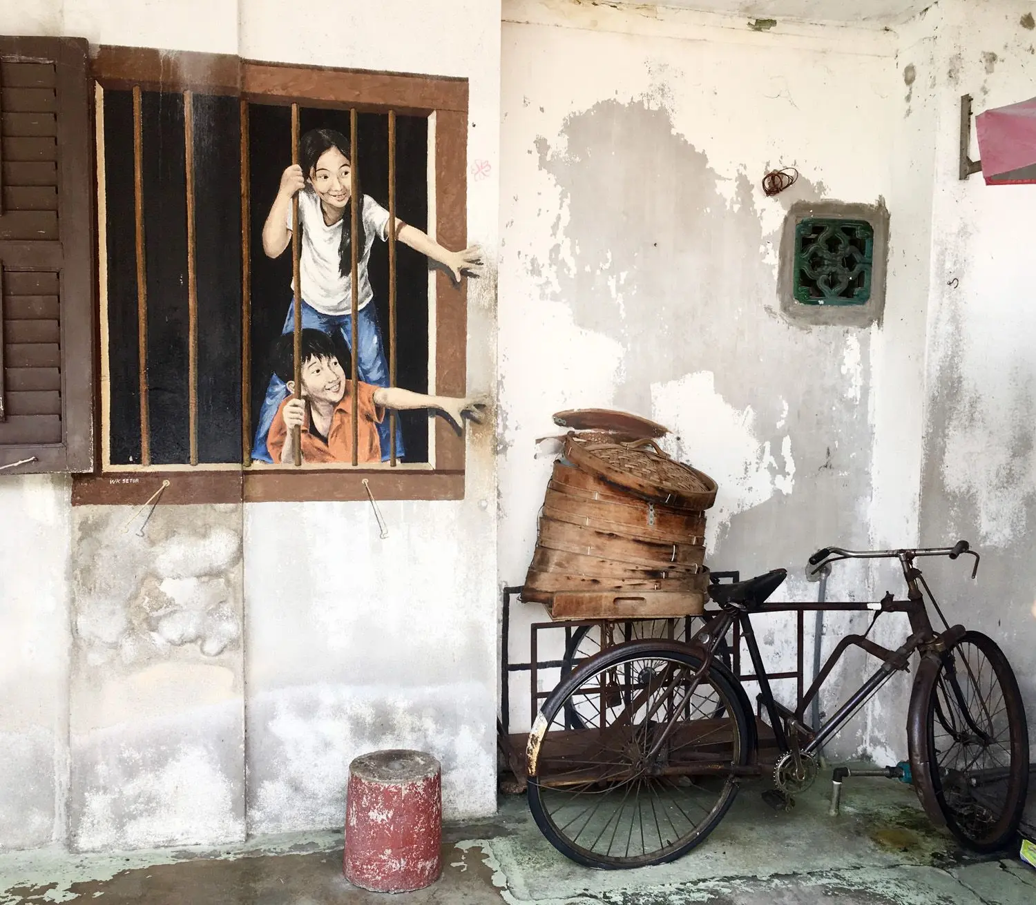 I Want Bao Street Art - Street Art in George Town