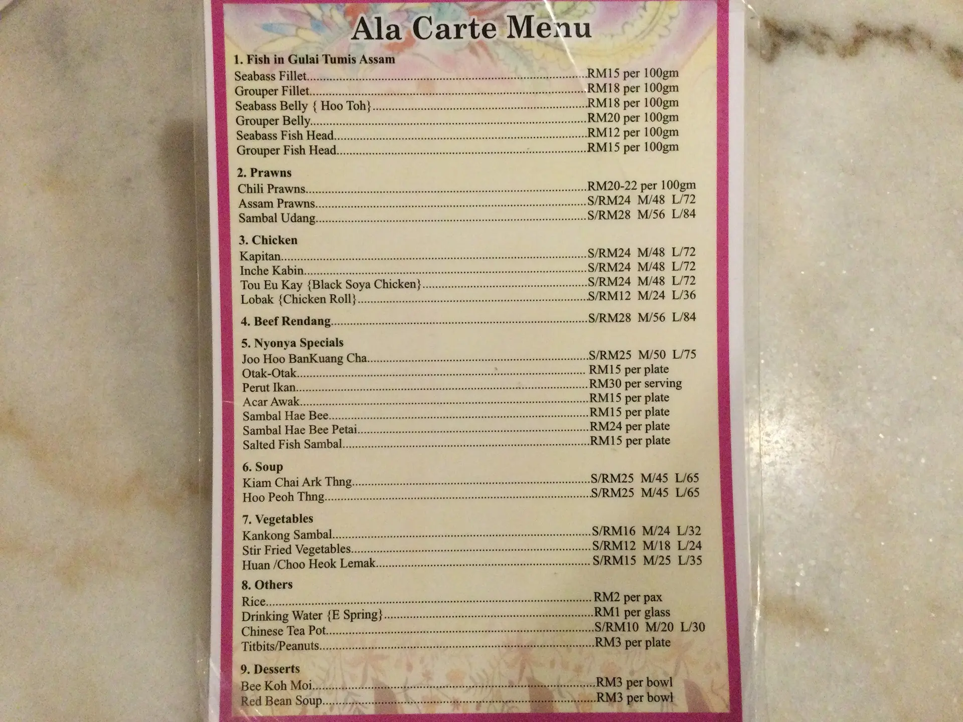 Ivy's Nyonya Cuisine - Local Food in George Town