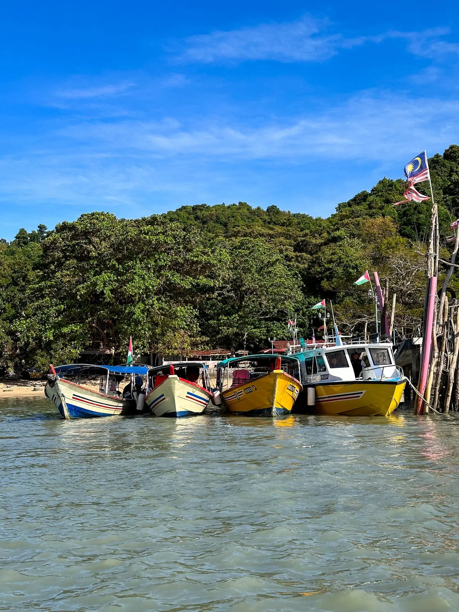 Jeti Teluk Baru - Bridge & Cable Car in Langkawi