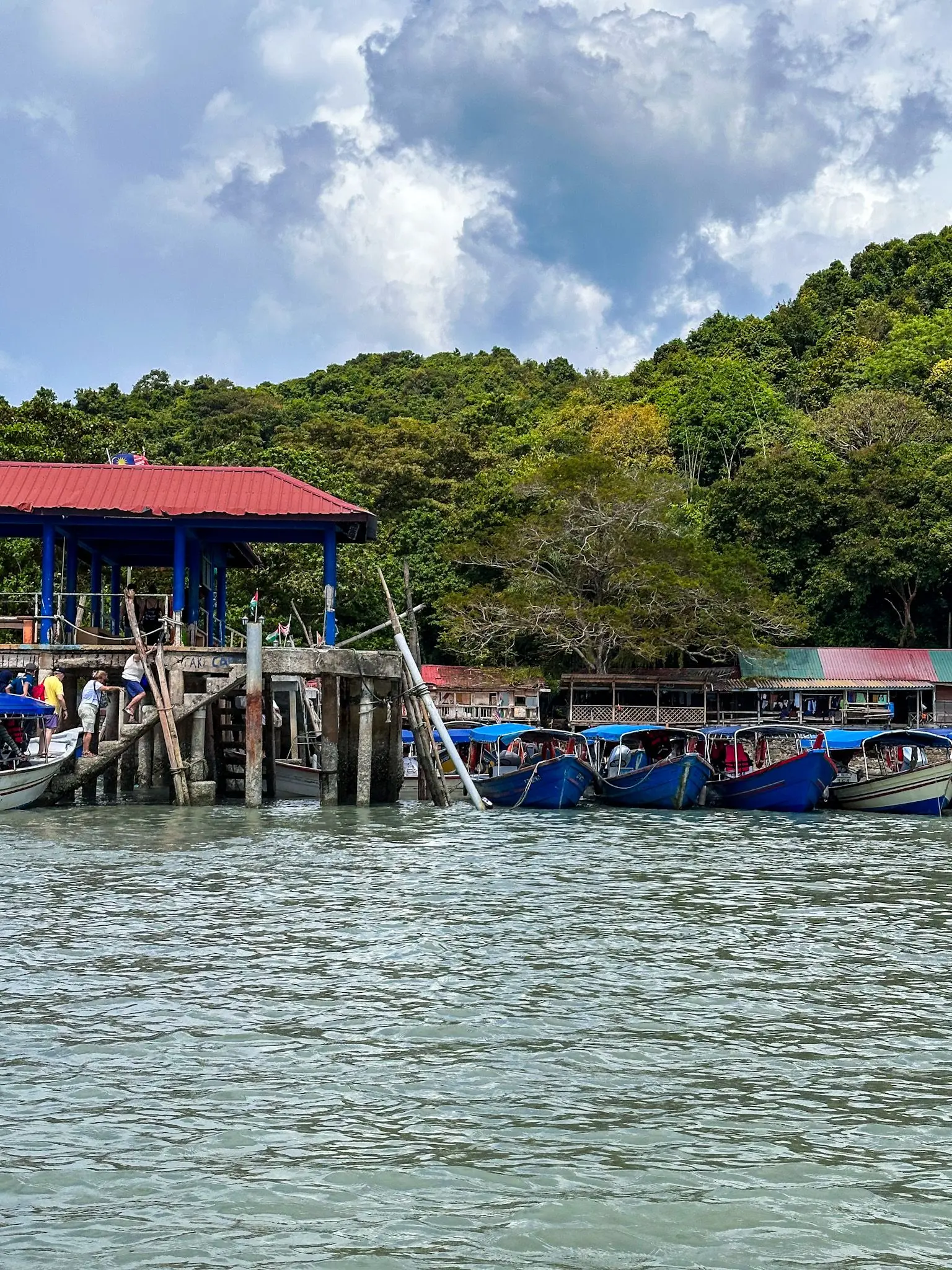 Jeti Teluk Baru - Bridge & Cable Car in Langkawi