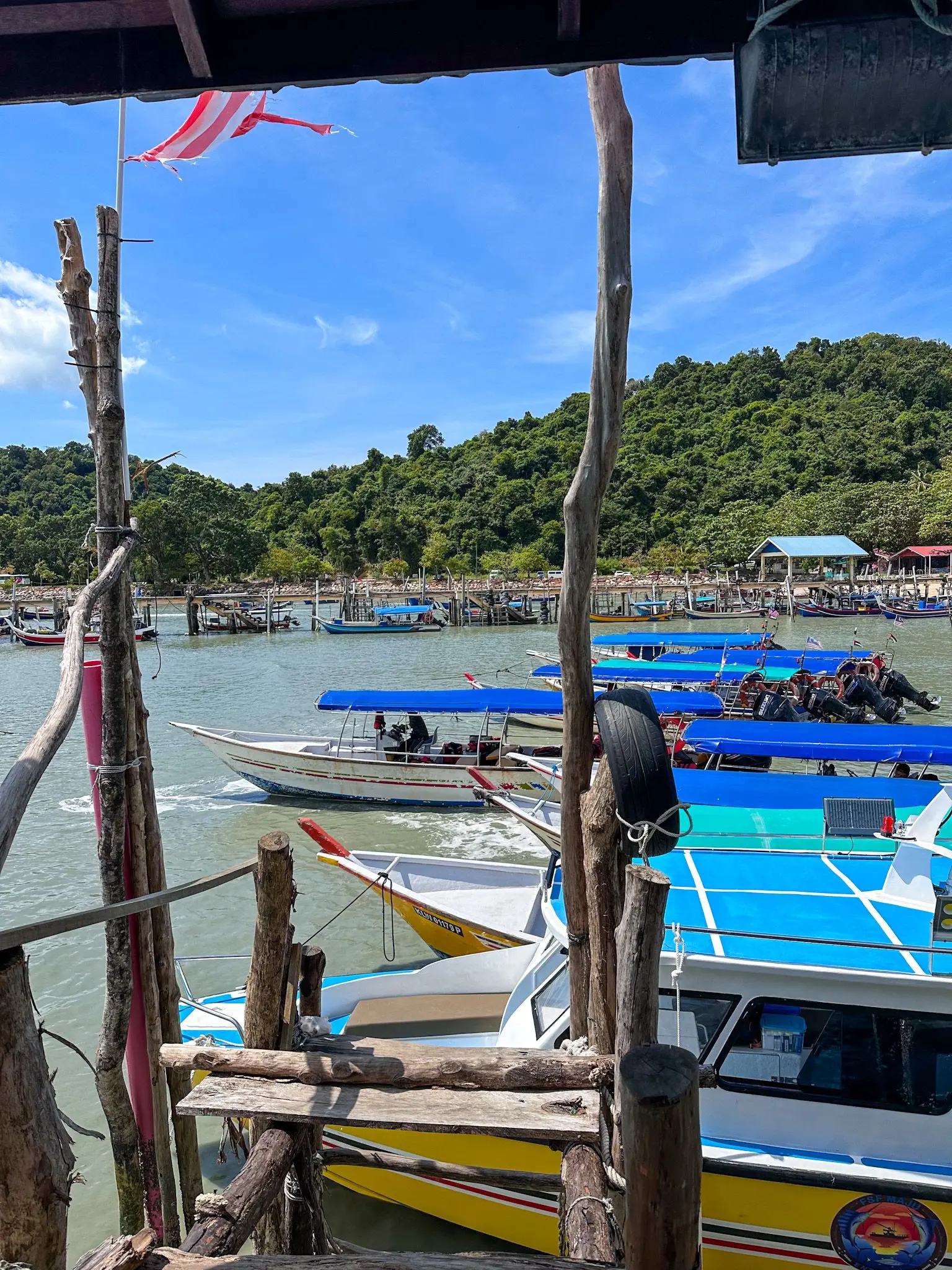Jeti Teluk Baru - Bridge & Cable Car in Langkawi