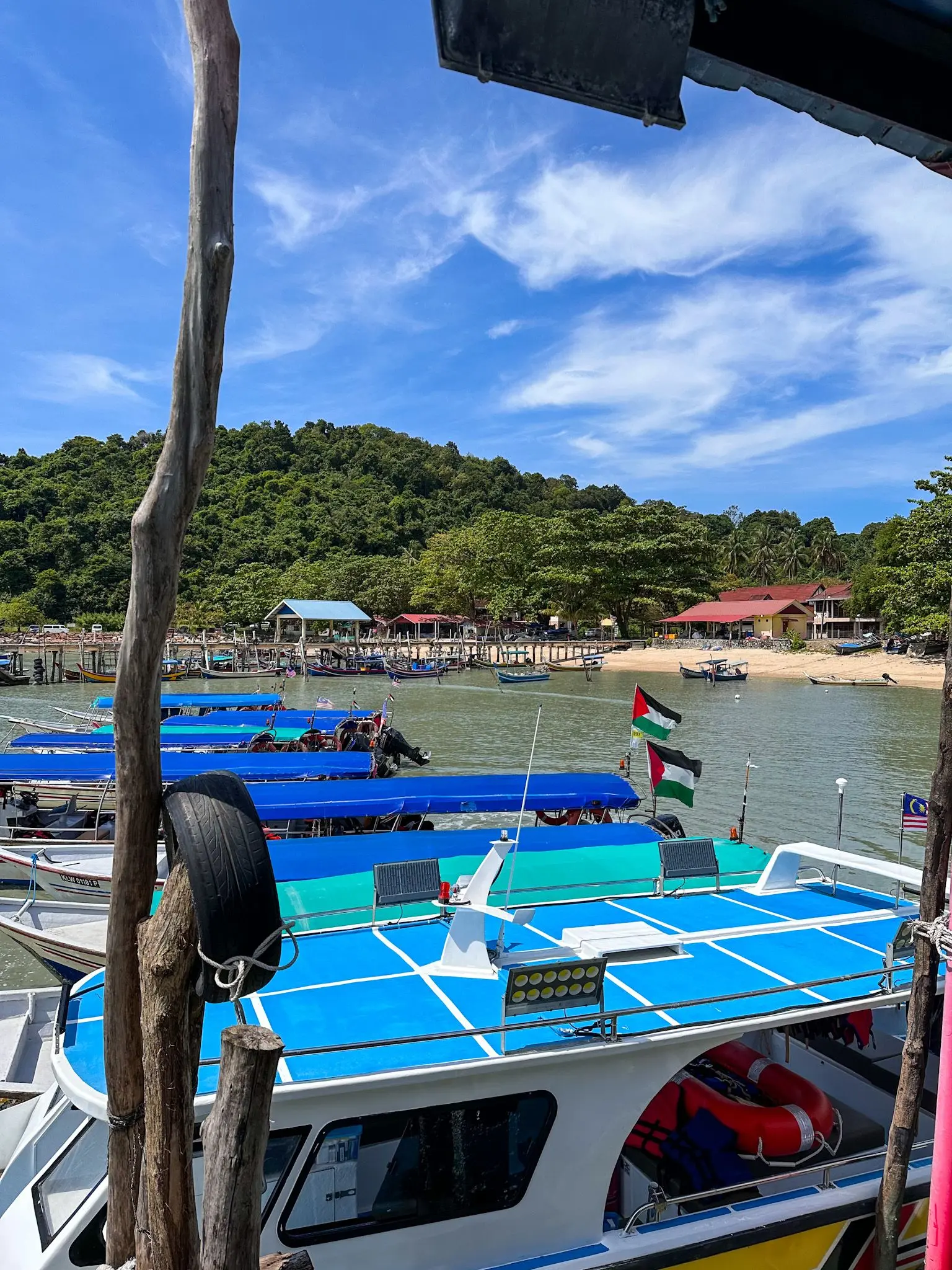 Jeti Teluk Baru - Bridge & Cable Car in Langkawi