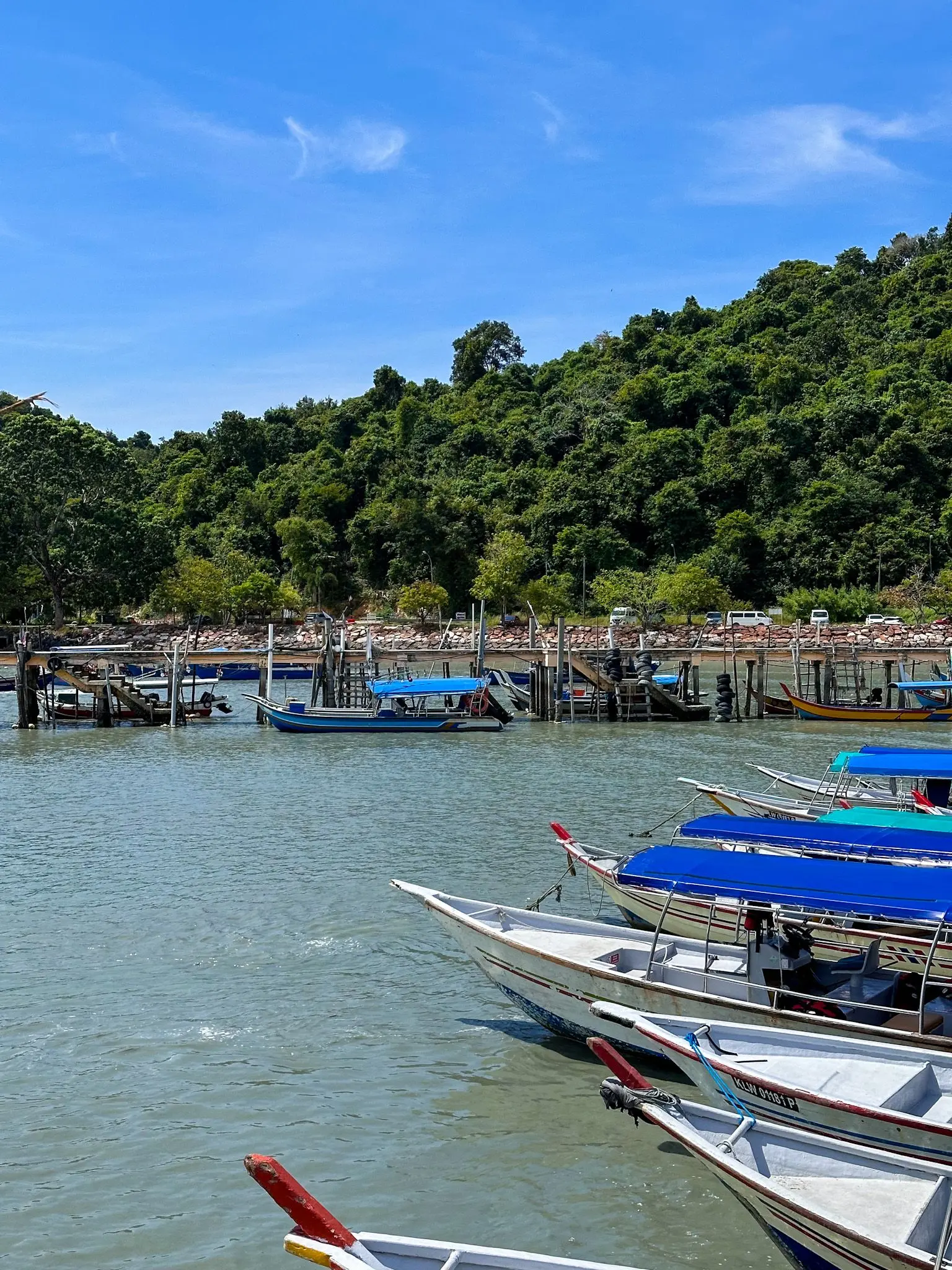 Jeti Teluk Baru - Bridge & Cable Car in Langkawi