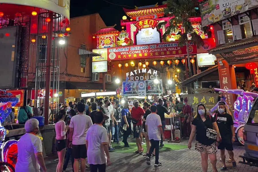 Jonker Street Night Market - Nightlife in Melaka