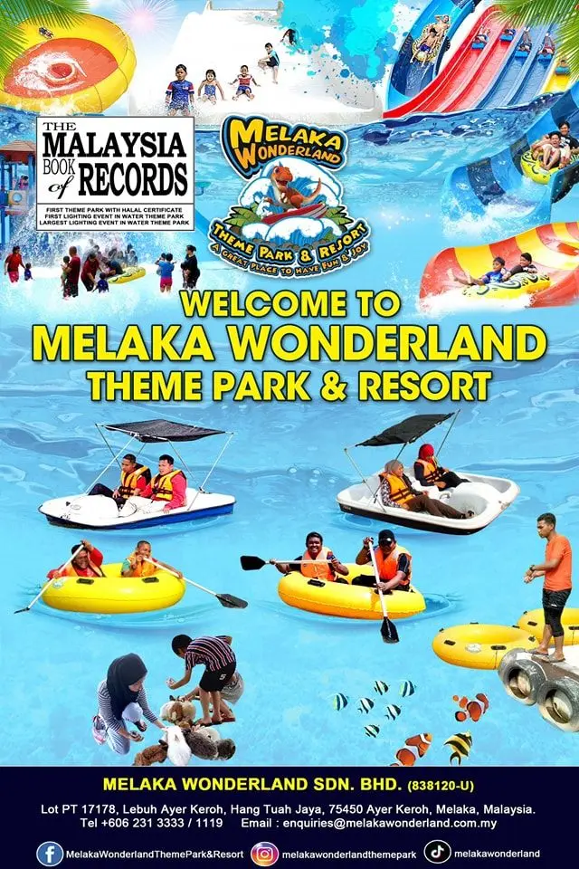 Melaka Wonderland Theme Park and Resort - Water & Amusement Park in Ayer Keroh
