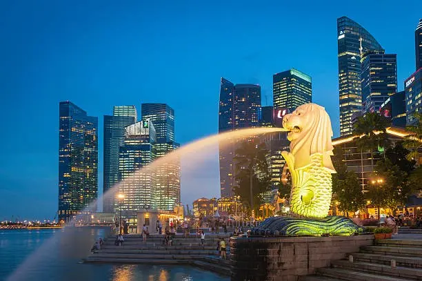 Merlion Park - Landmark in Singapore