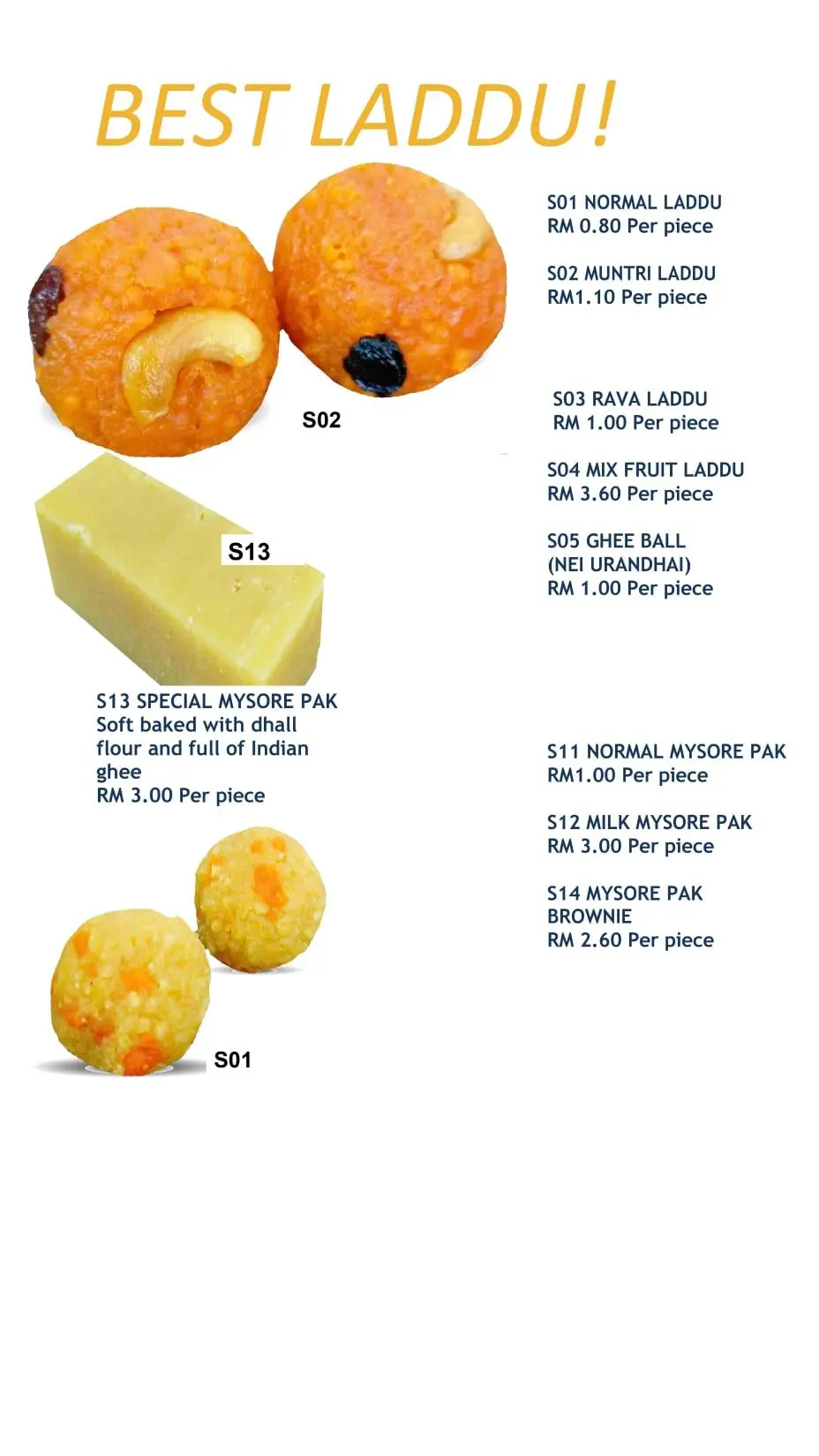 NR Sweets  - Local Food in George Town