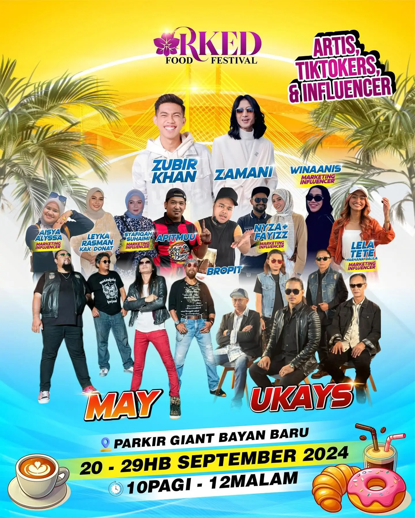 Orked Food Fest - Concert & Event in Bayan Lepas